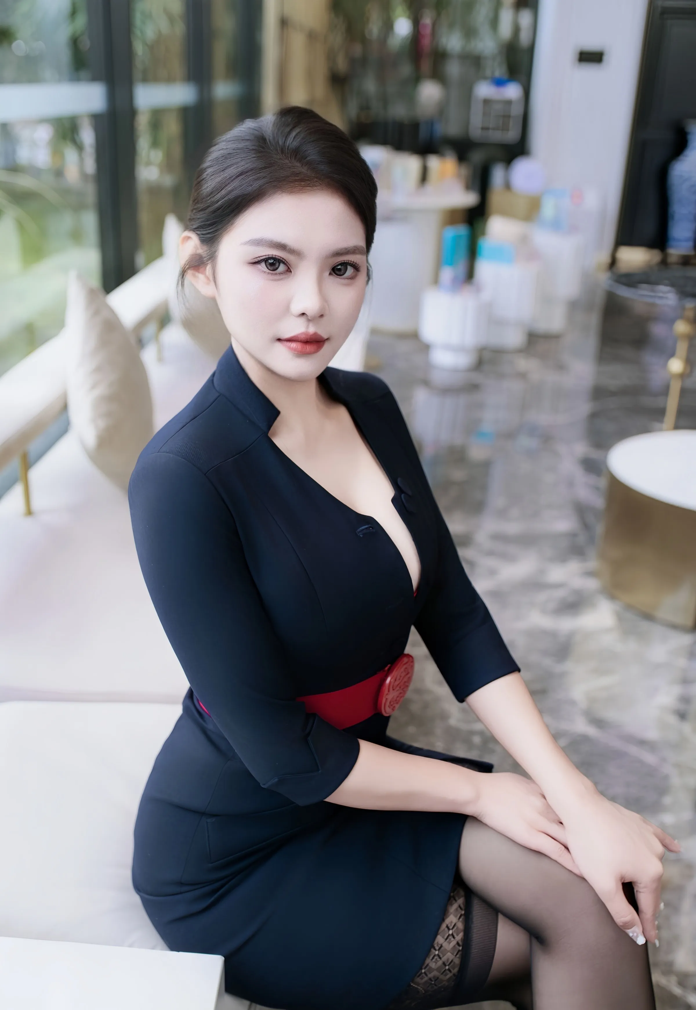 [XiuRen秀人网] 2025.07.23 No.10574 冬安 OL服饰 魅惑黑丝 性感写真 [78+1P]