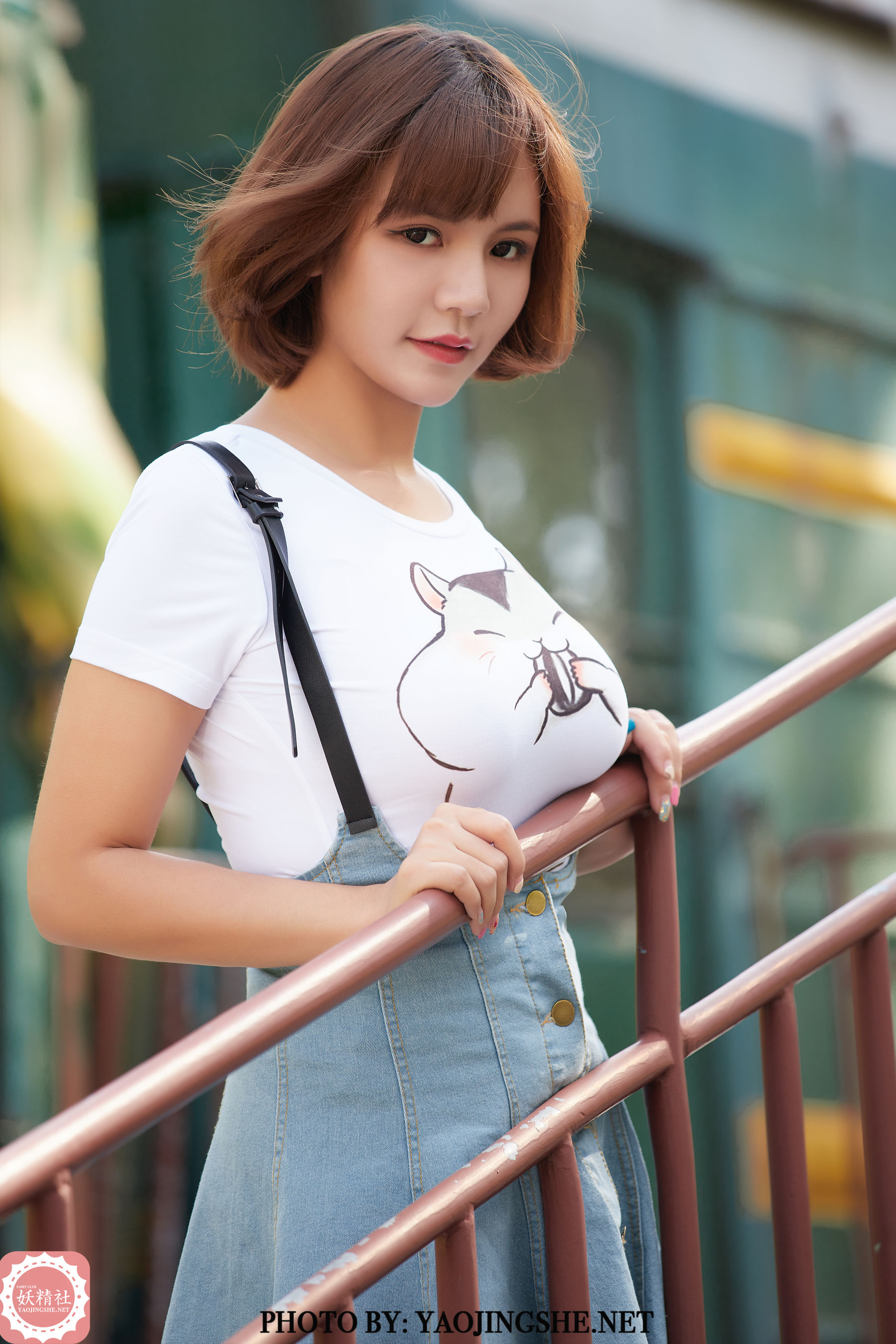 [妖精社] T2038《唐飞飞-过客》[57P]