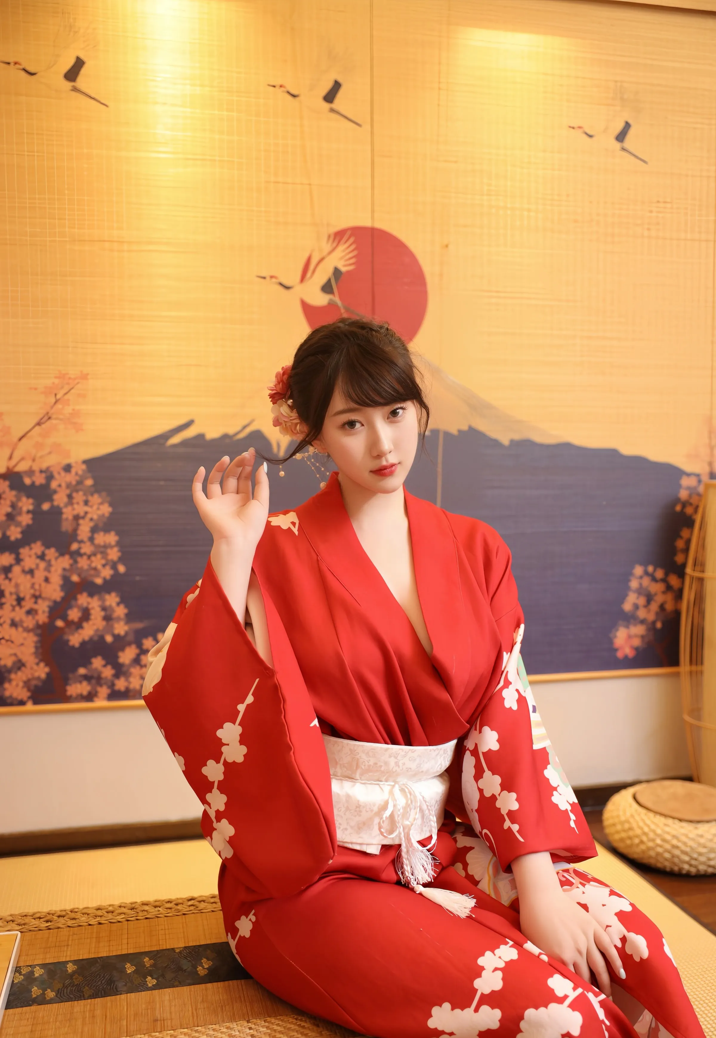 [XiuRen秀人网] 2025.08.06 No.10624 李沁恩lrene 红色服饰 性感写真 [69+1P]