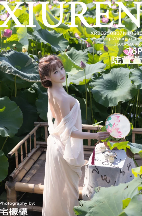 [XiuRen秀人网] 2025.08.07 No.10630 陆萱萱 浅色薄纱 诱人肉色丝袜 性感写真 [76+1P]