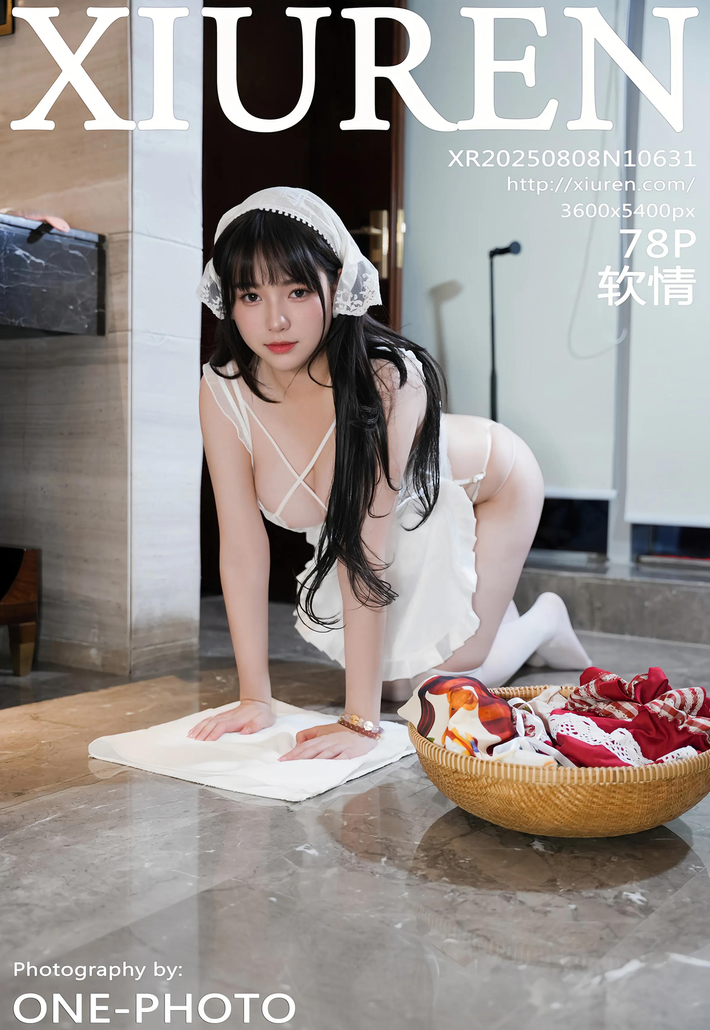 [XiuRen秀人网] 2025.08.08 No.10631 软情 白色女仆装扮 性感写真 [78+1P]