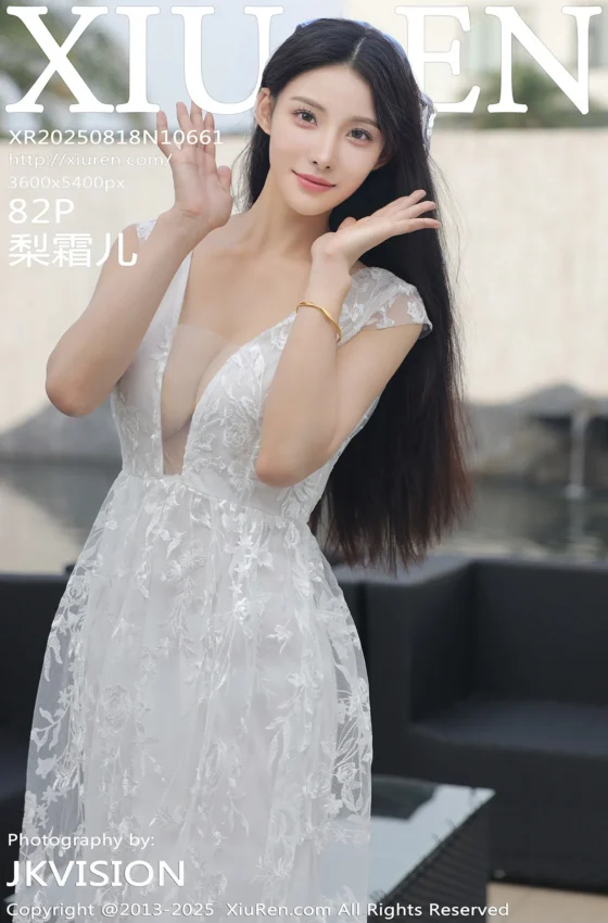[XiuRen秀人网] 2025.08.18 No.10661 梨霜儿 白色婚纱 性感写真 [82+1P]