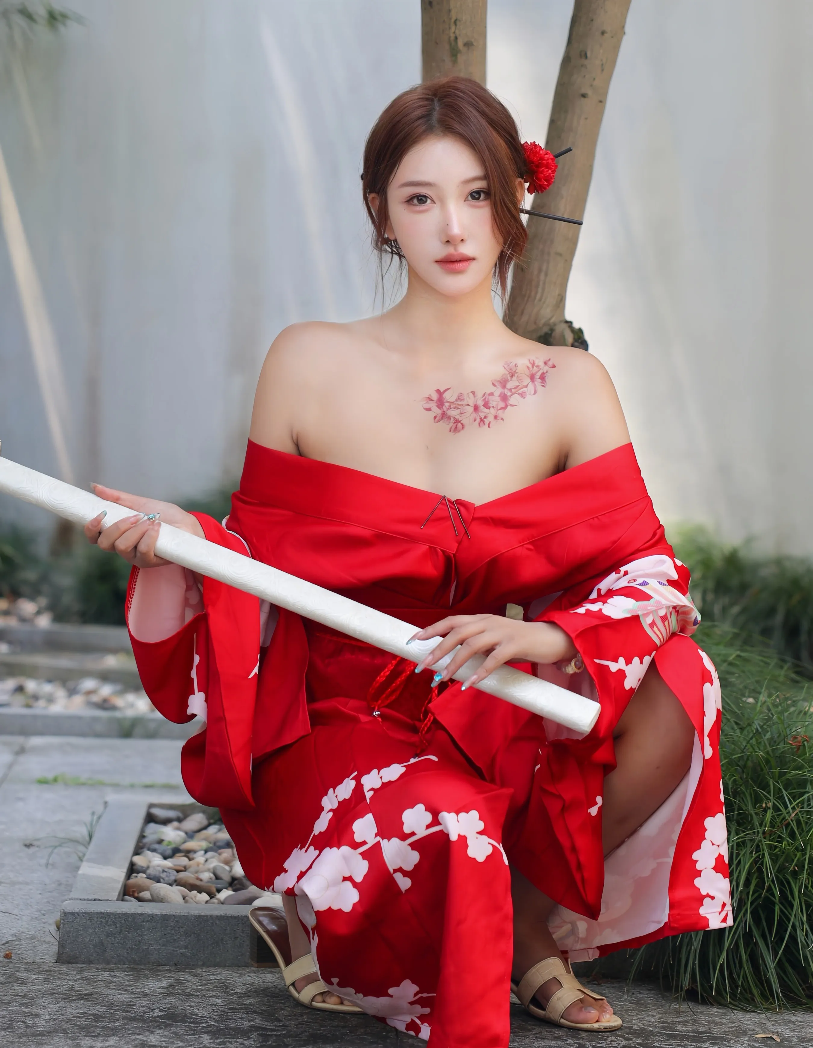[XiuRen秀人网] 2025.08.22 No.10683 金允希Yuki 红色和服 性感写真 [80+1P]