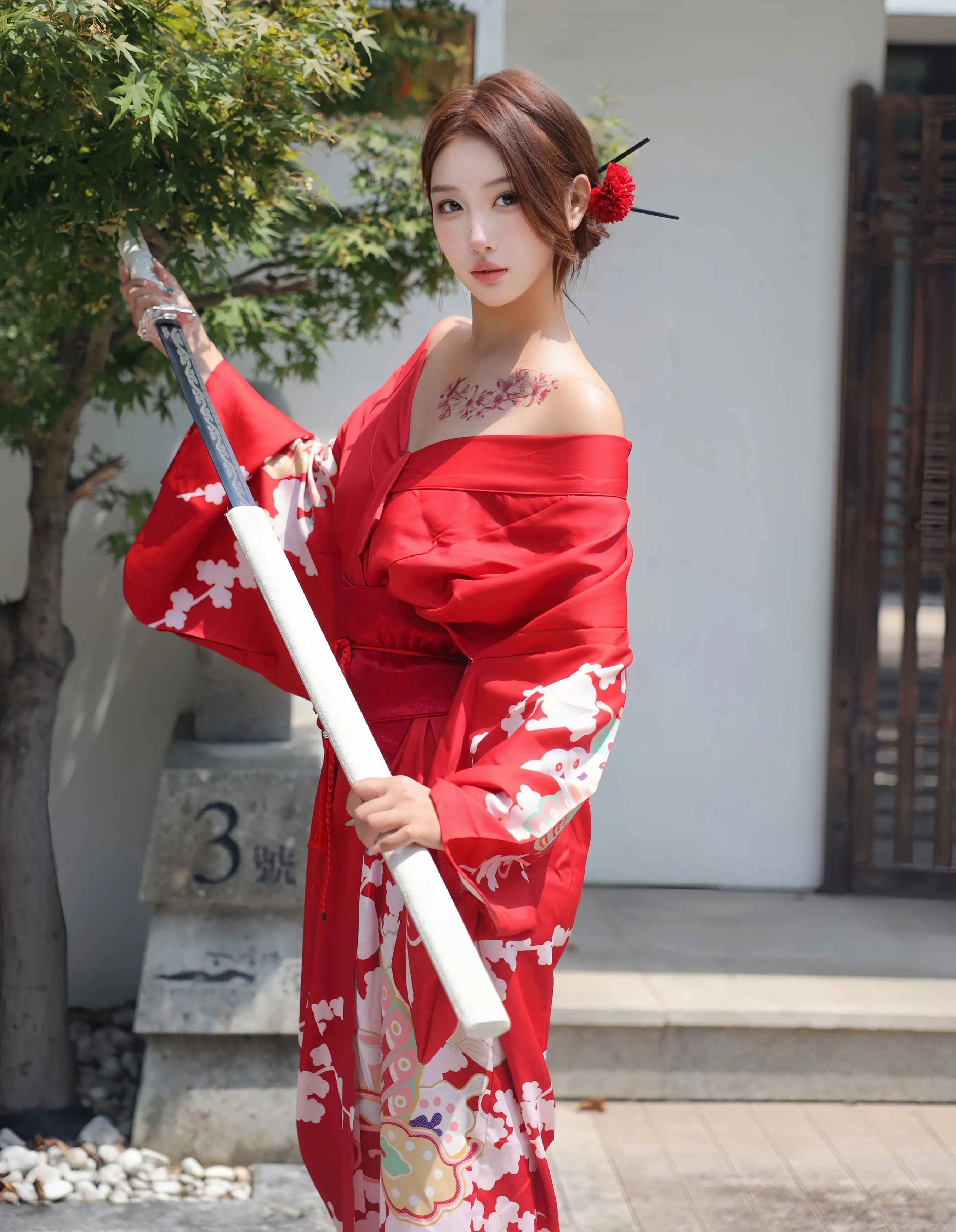 [XiuRen秀人网] 2025.08.22 No.10683 金允希Yuki 红色和服 性感写真 [80+1P]