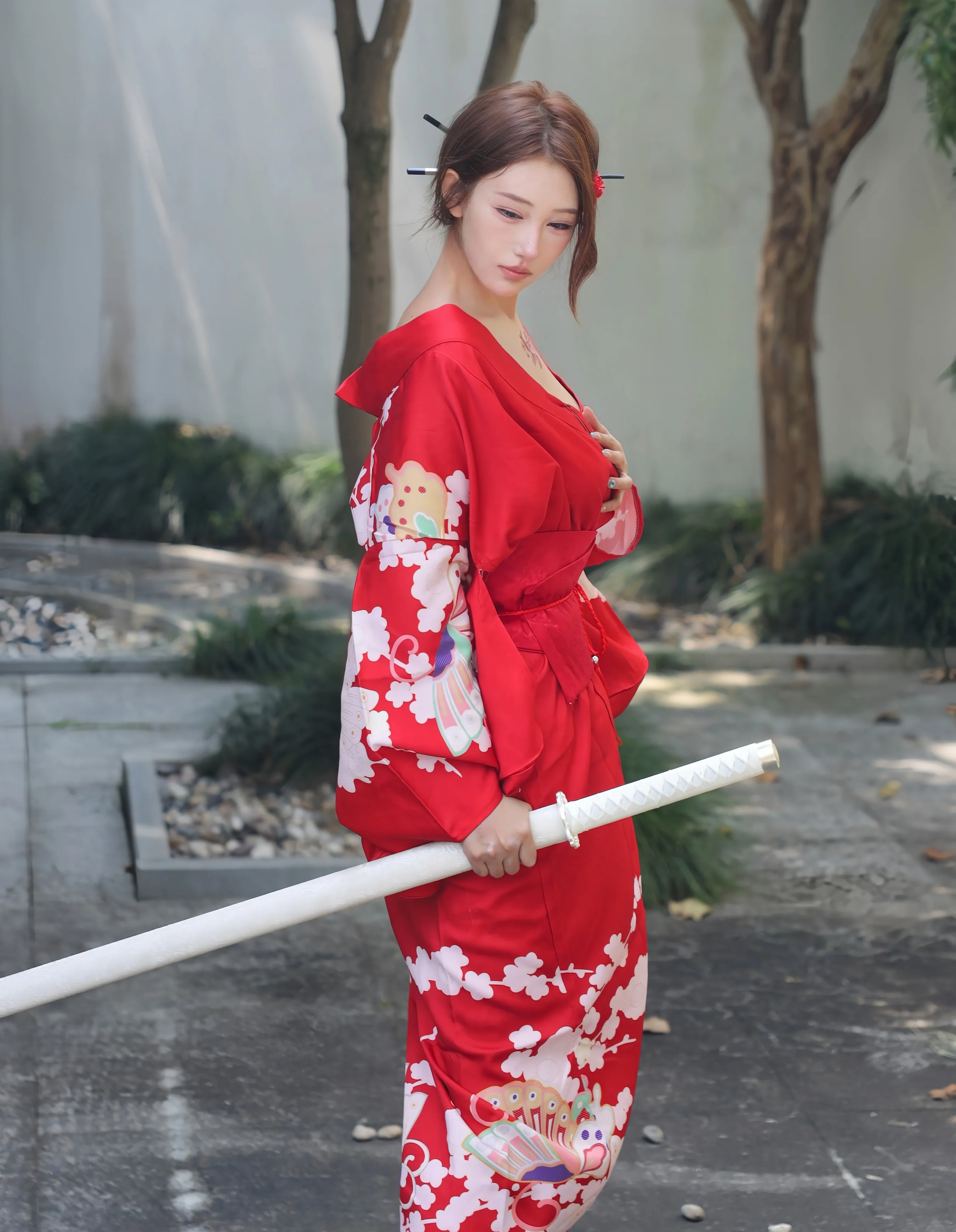 [XiuRen秀人网] 2025.08.22 No.10683 金允希Yuki 红色和服 性感写真 [80+1P]