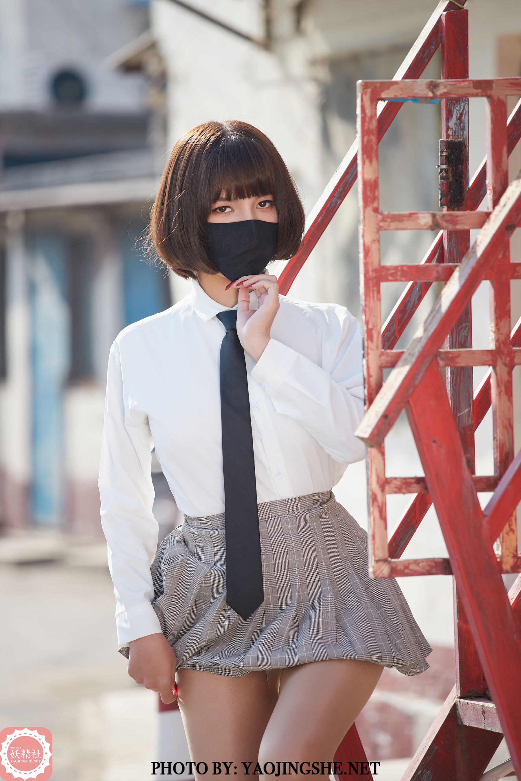 [妖精社] T2123《唐飞飞-胡同里的学妹》[48P]