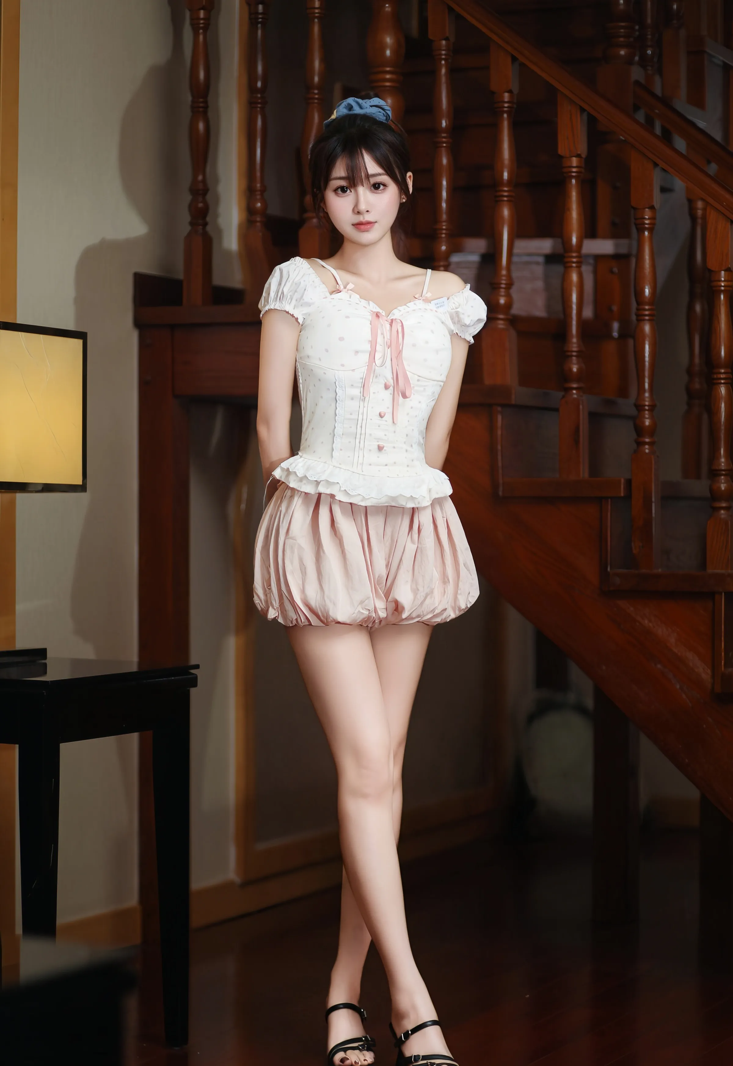 [XiuRen秀人网] 2025.09.05 No.10730 炎恬kitty 新人首套写真 性感粉色连衣短裙 [69+1P]