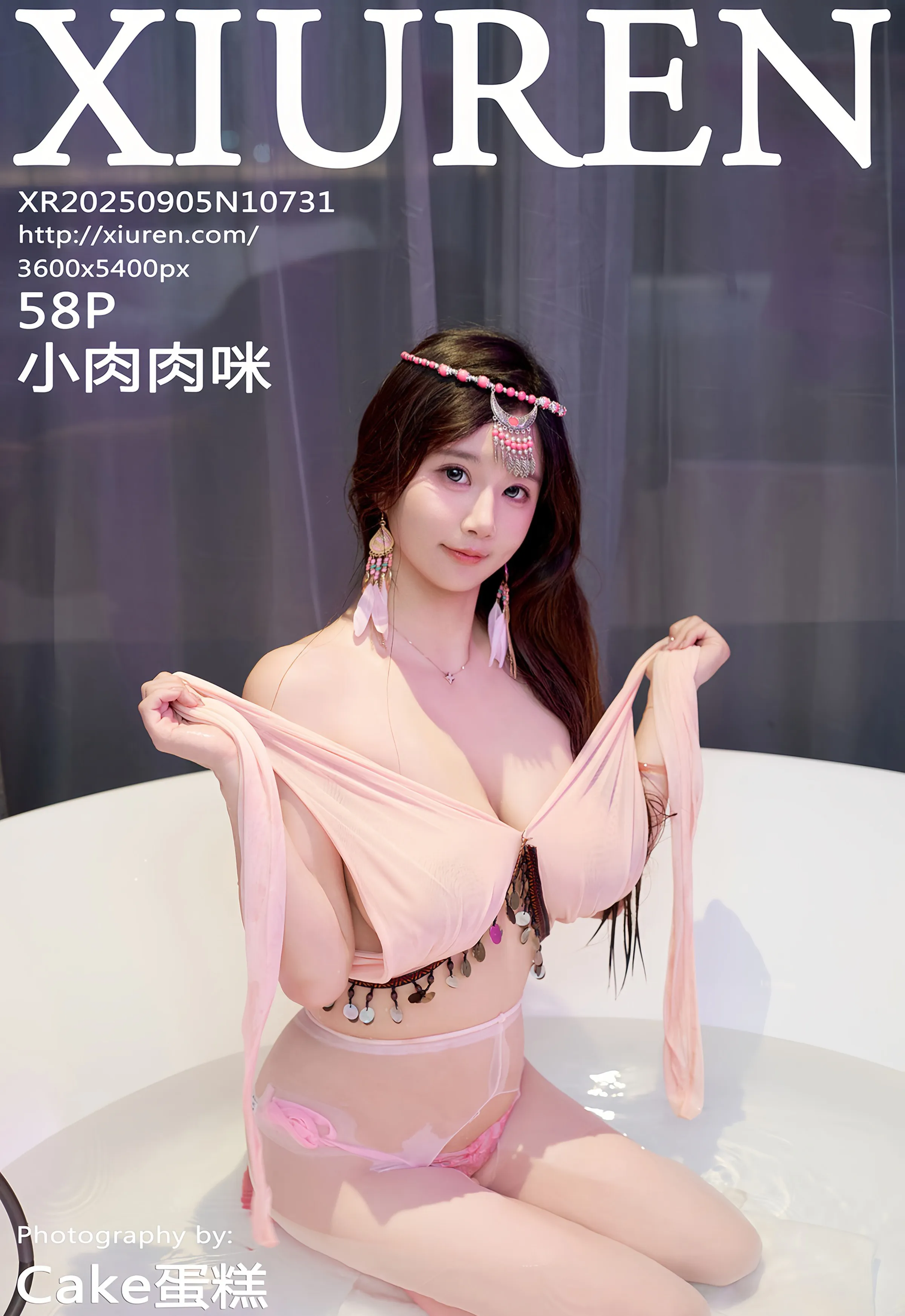 [XiuRen秀人网] 2025.09.05 No.10731 小肉肉咪 异域风情服饰 性感写真 [58+1P]