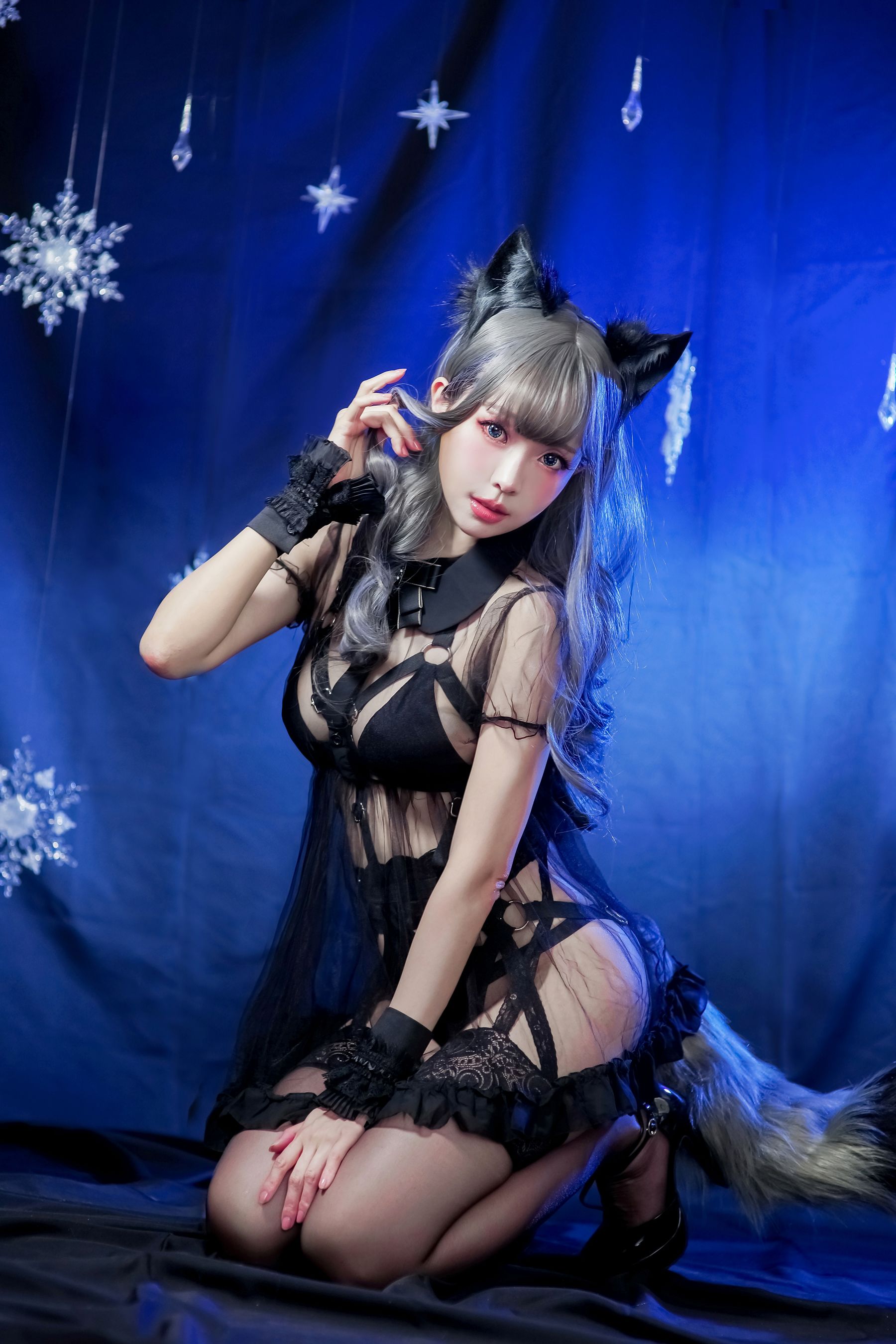 [COSPLAY] Ely_eee(ElyEE子) – オオカミ闇夜ーヨルちゃん