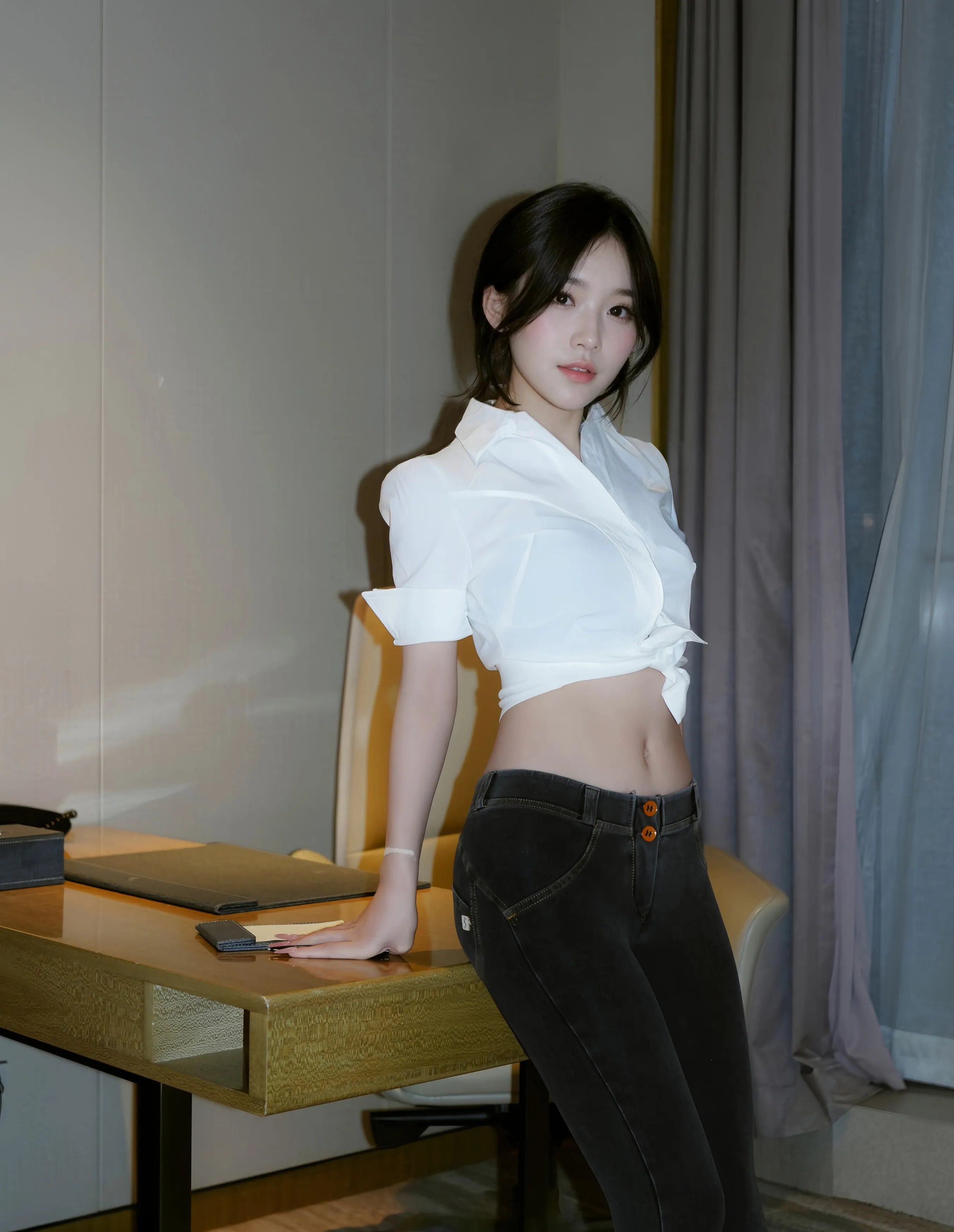 [XiuRen秀人网] 2025.09.19 No.10785 汁汁 蓝灰色内衣 性感写真 [76+1P]