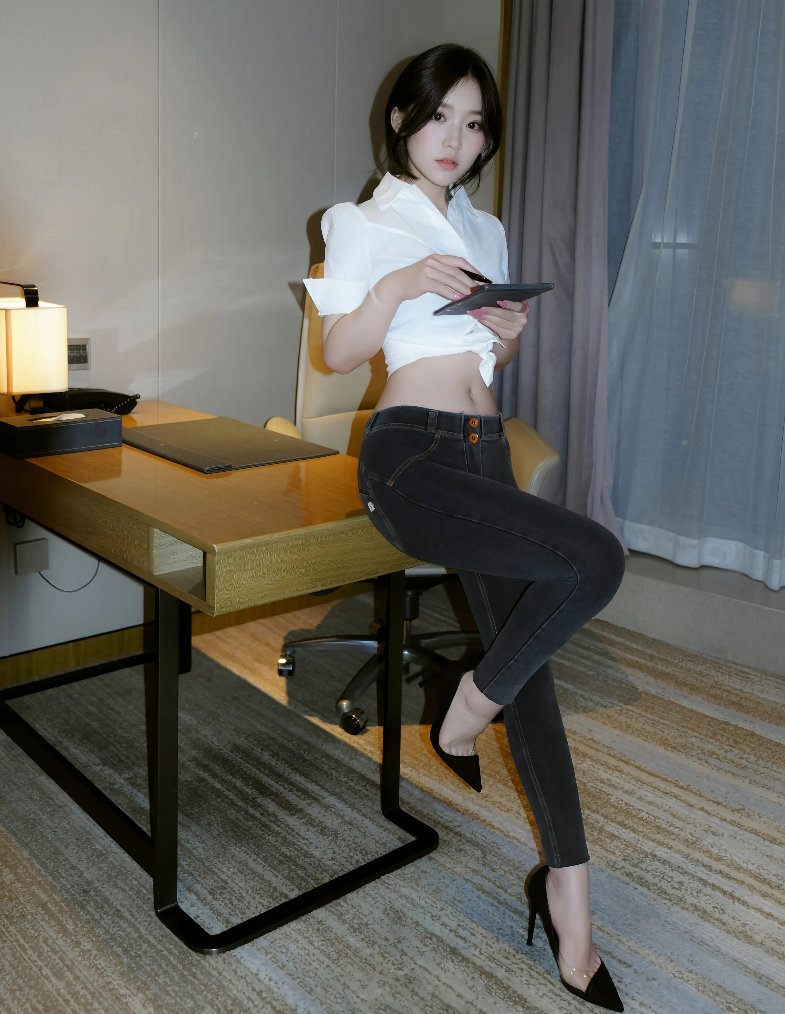 [XiuRen秀人网] 2025.09.19 No.10785 汁汁 蓝灰色内衣 性感写真 [76+1P]