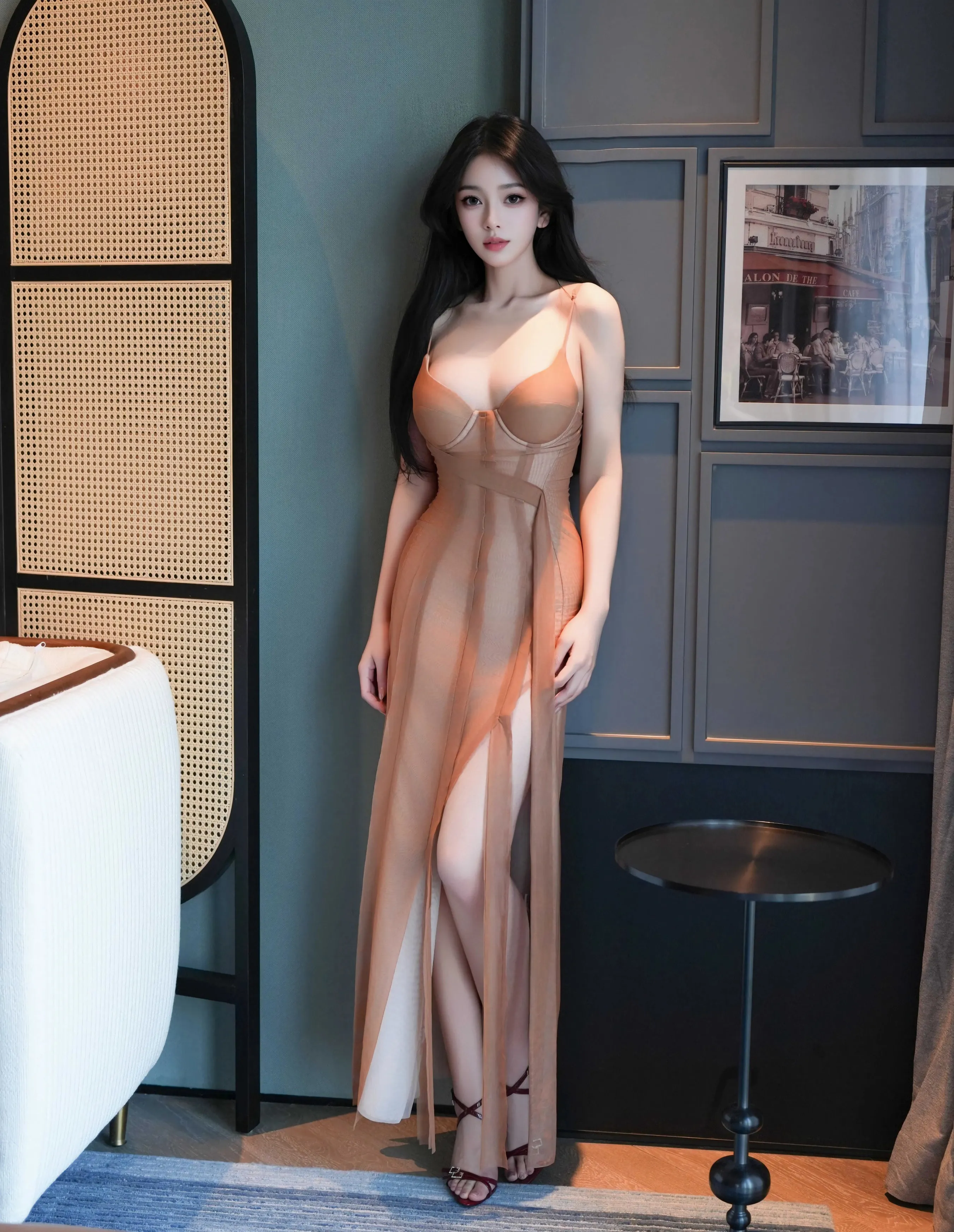 [XiuRen秀人网] 2025.09.24 No.10800 林嘉旎 浅色连衣裙 性感写真 [70+1P]