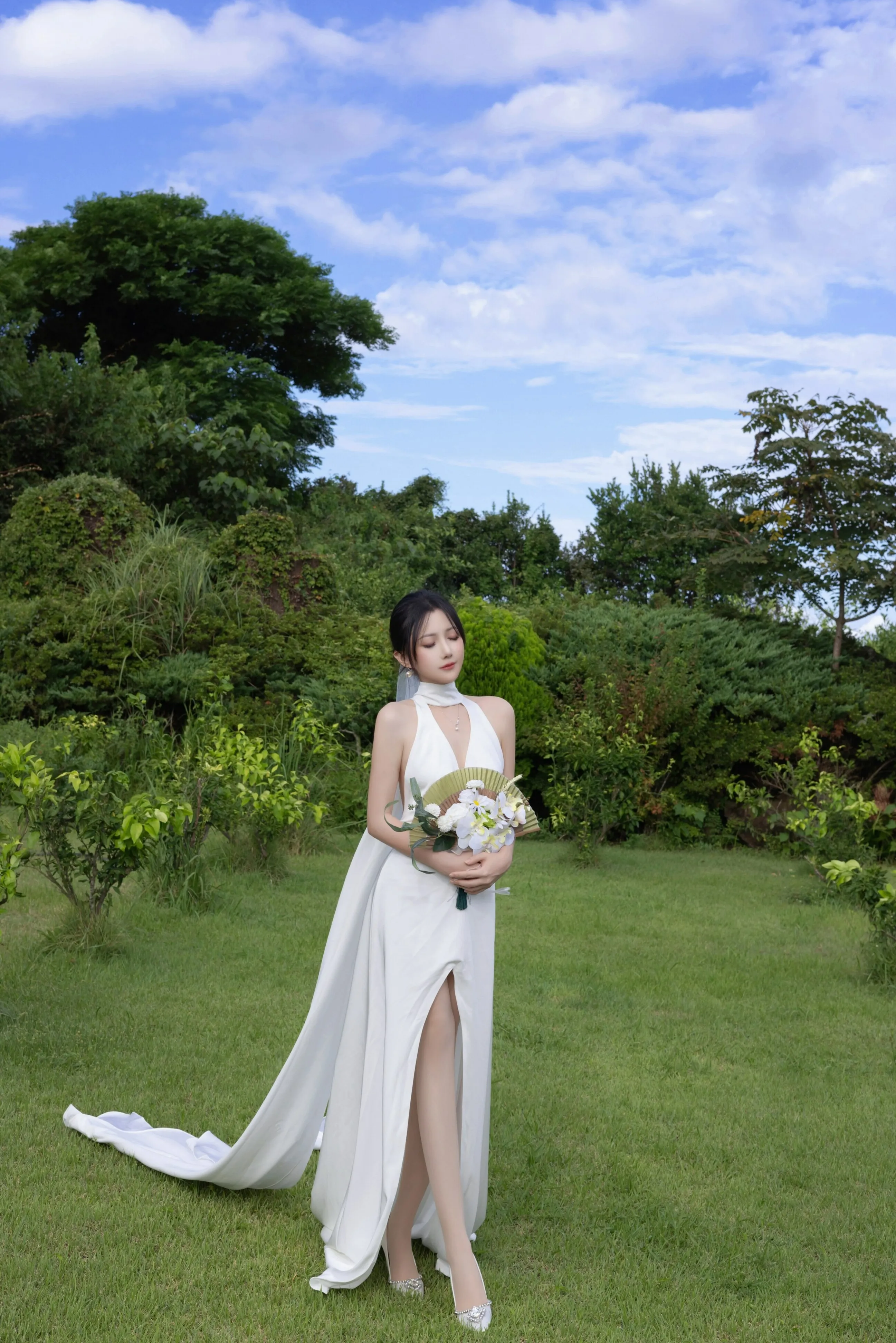 [秀人内购] 鱼子酱Fish 诱人私拍福利 婚礼
