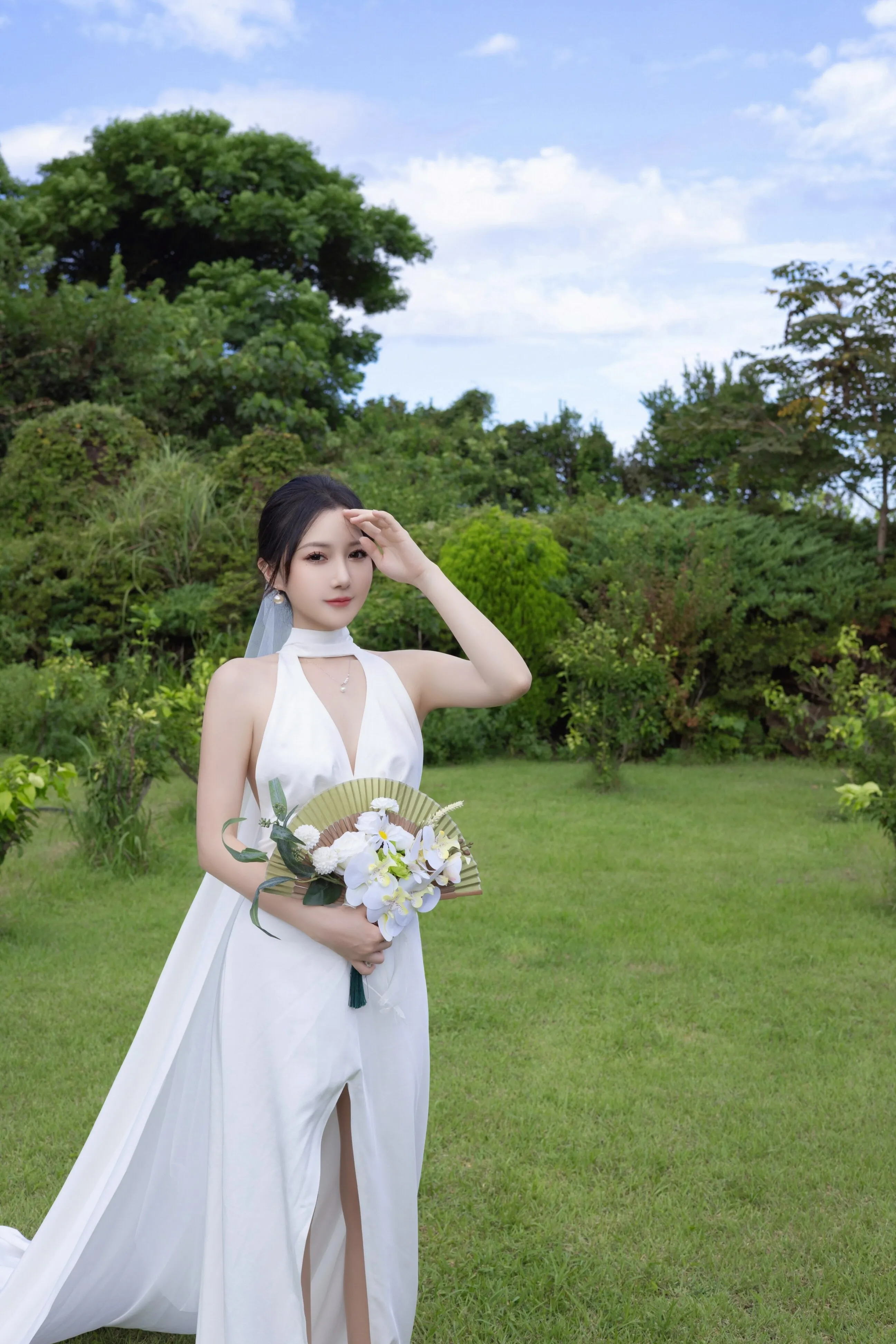 [秀人内购] 鱼子酱Fish 诱人私拍福利 婚礼