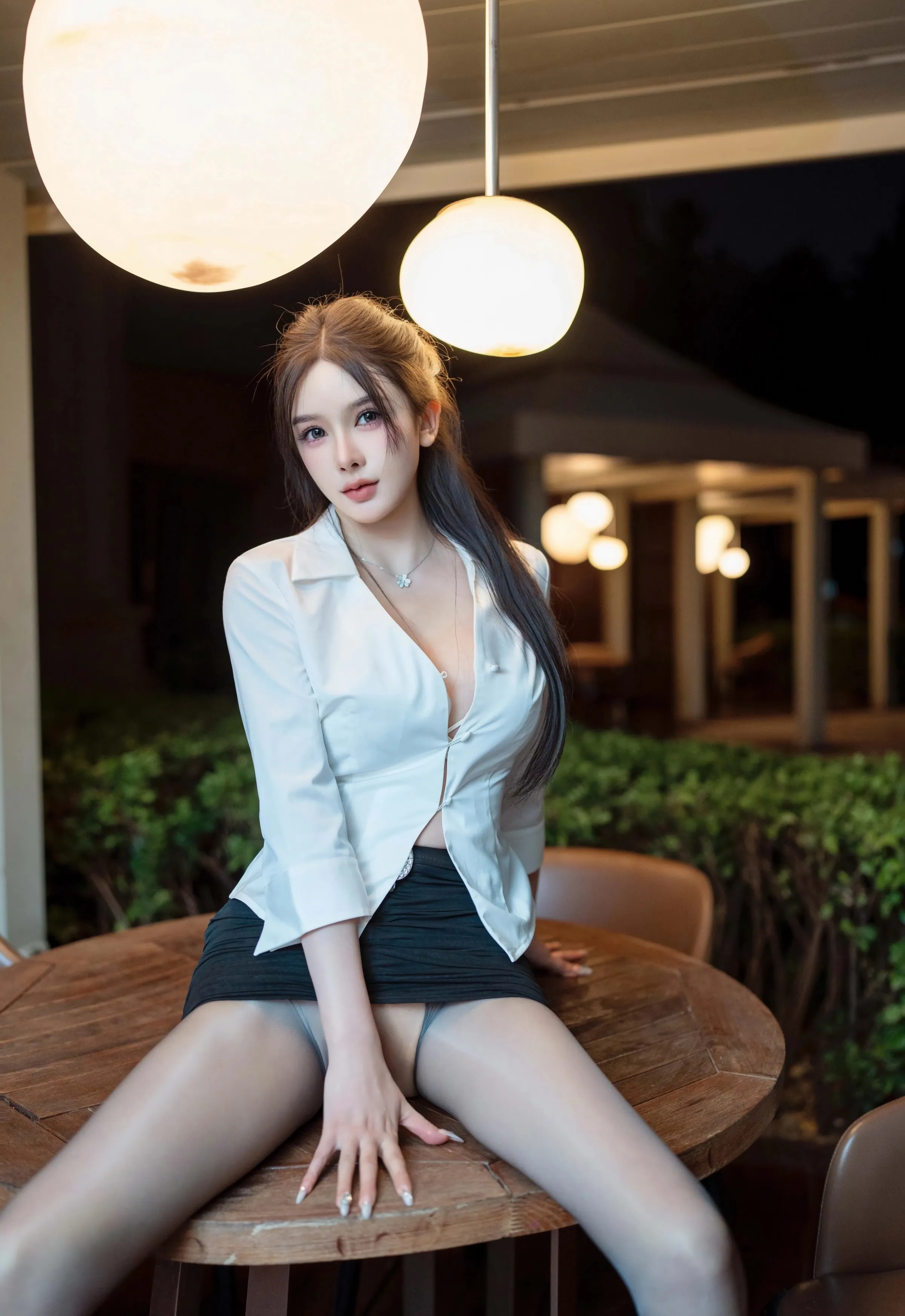 [XINGYAN星颜社] 2025.09.26 VOL.406 李丽莎 白色衬衫 魅惑黑丝 性感写真 [66+1P]