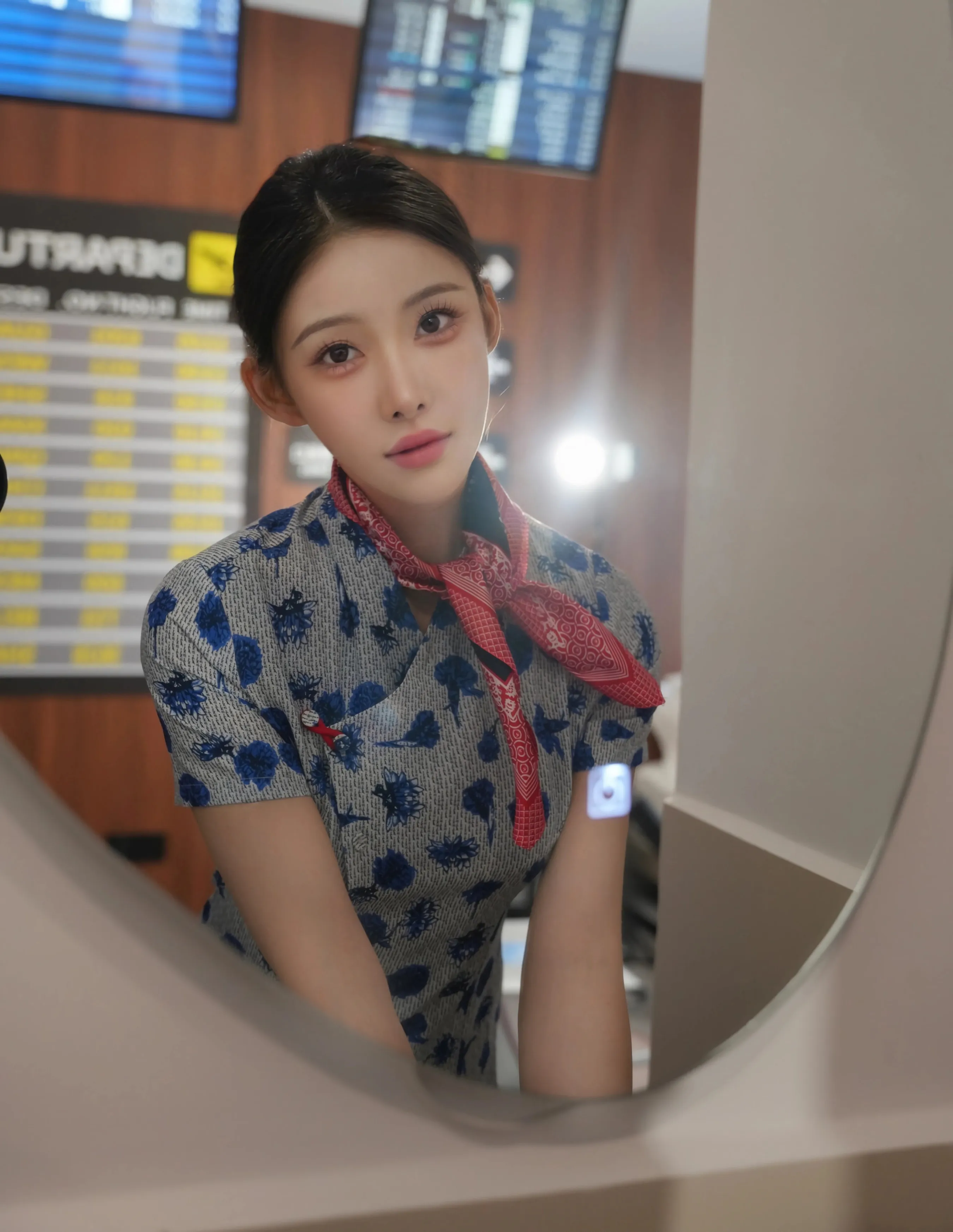 [XiuRen秀人网] 2025.10.20 No.10891 梨霜儿 空姐制服诱惑 性感写真 [75+1P]