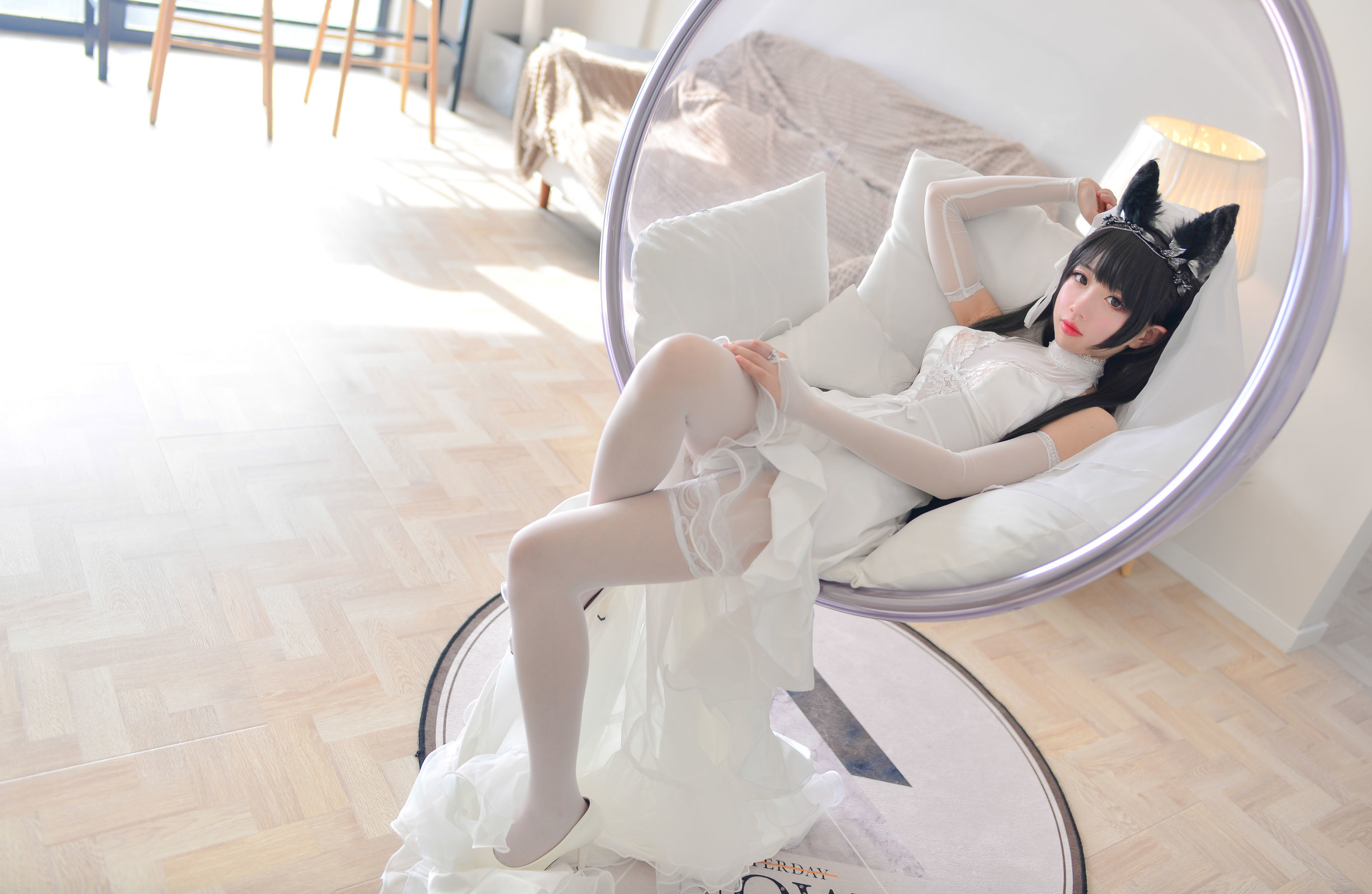 [COSPLAY] 雪琪SAMA - 爱宕婚纱 [38P]