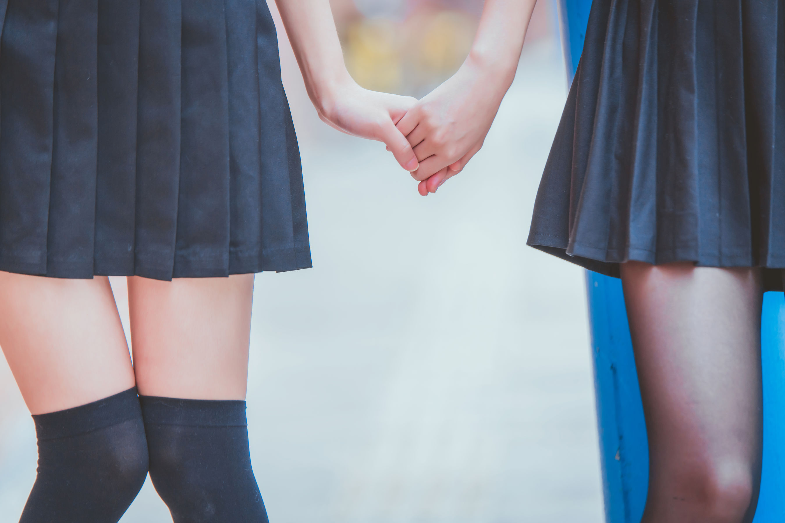 [COSPLAY] 桜桃喵 疯猫ss – JK百合2