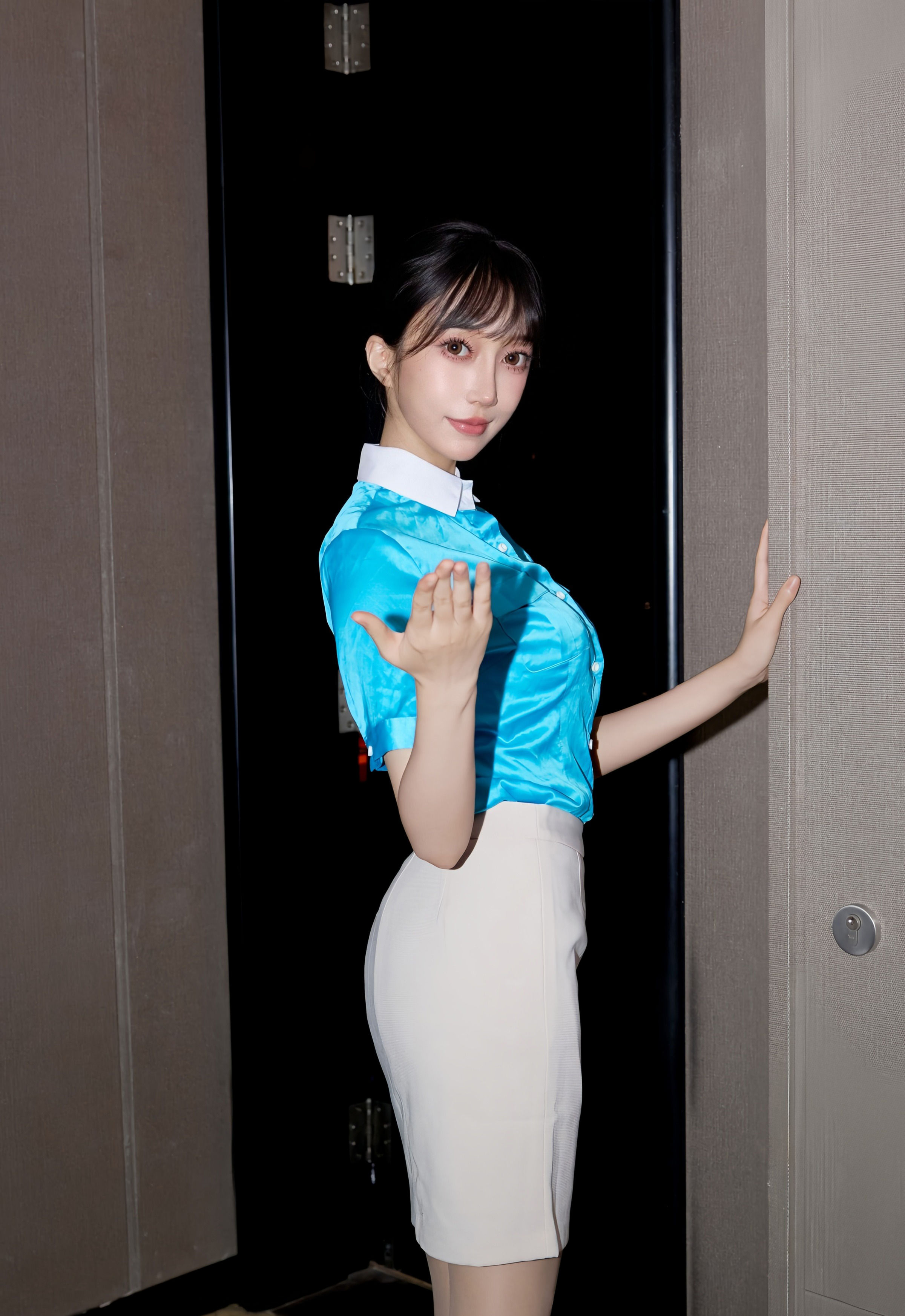 [XiuRen秀人网] 2025.10.27 No.10914 玥儿玥er 性感空姐制服诱惑 上海旅拍写真 [62+1P]