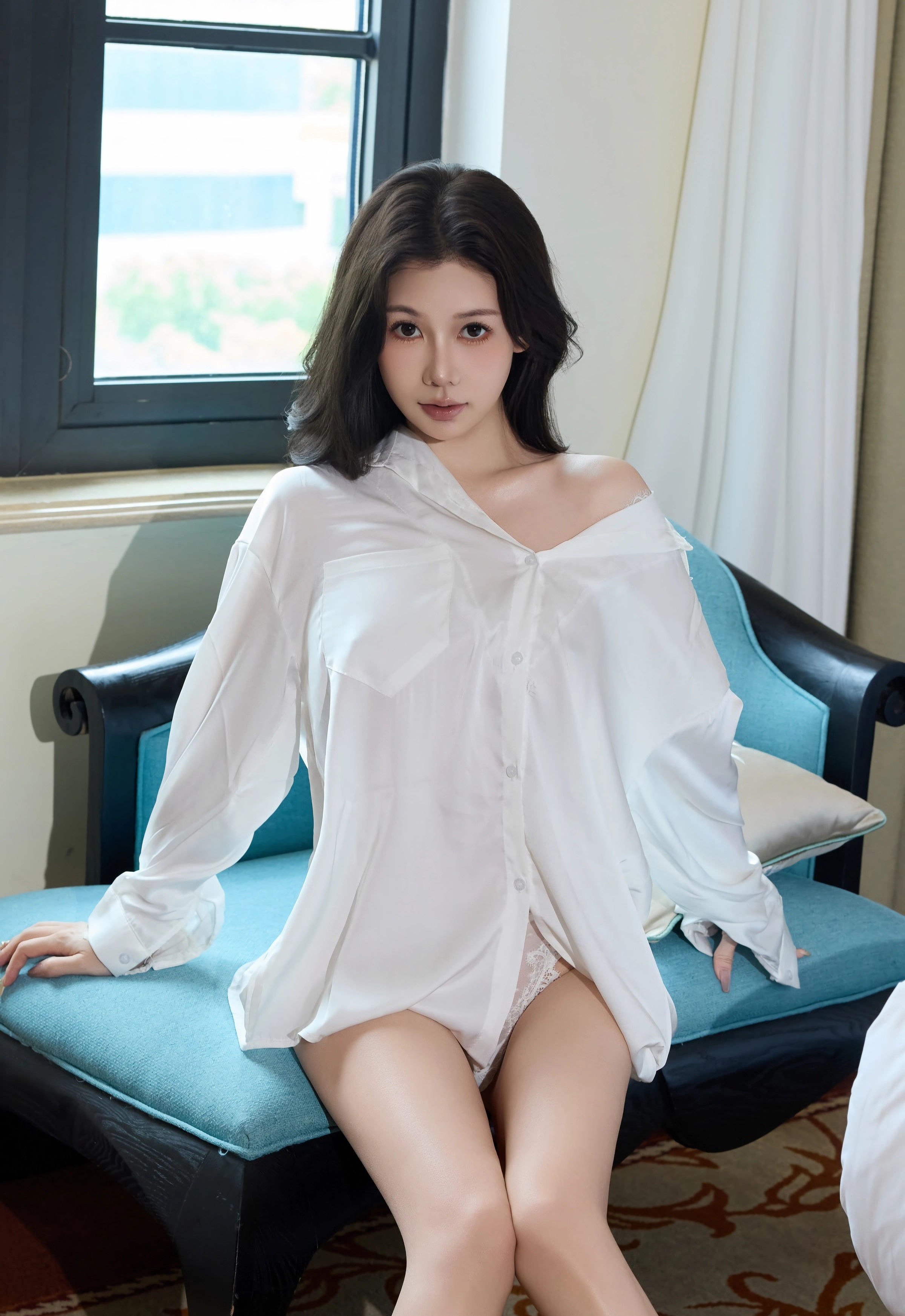 [XiuRen秀人网] 2025.10.30 No.10931 尹甜甜sunny 性感清透白色衬衣 上海旅拍写真 [71+1P]