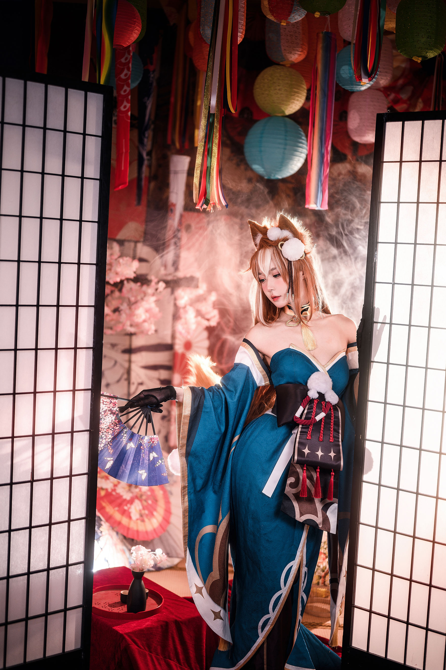 [COSPLAY]阿包也是兔娘 – 原神 希娜小姐