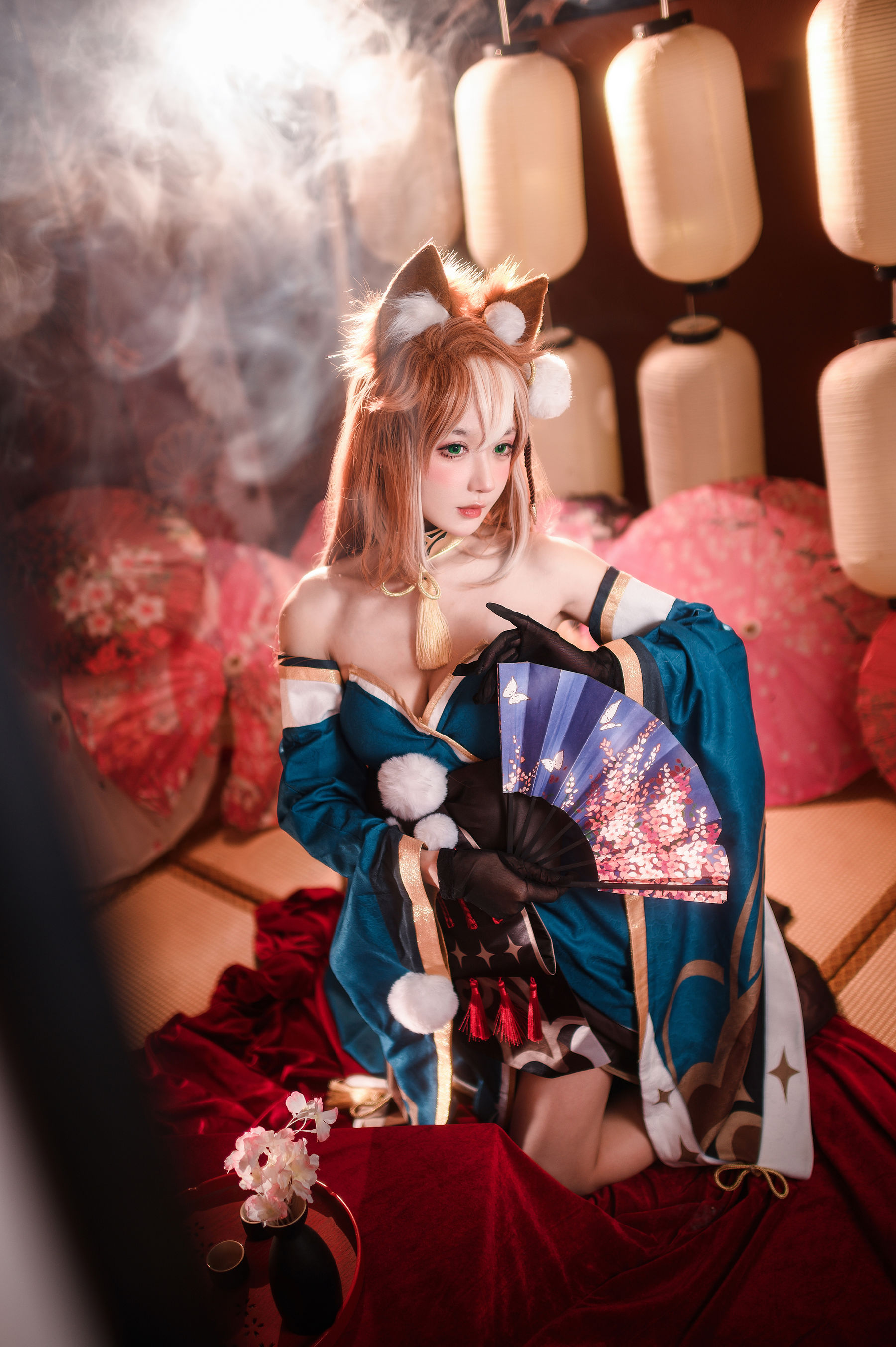 [COSPLAY]阿包也是兔娘 – 原神 希娜小姐