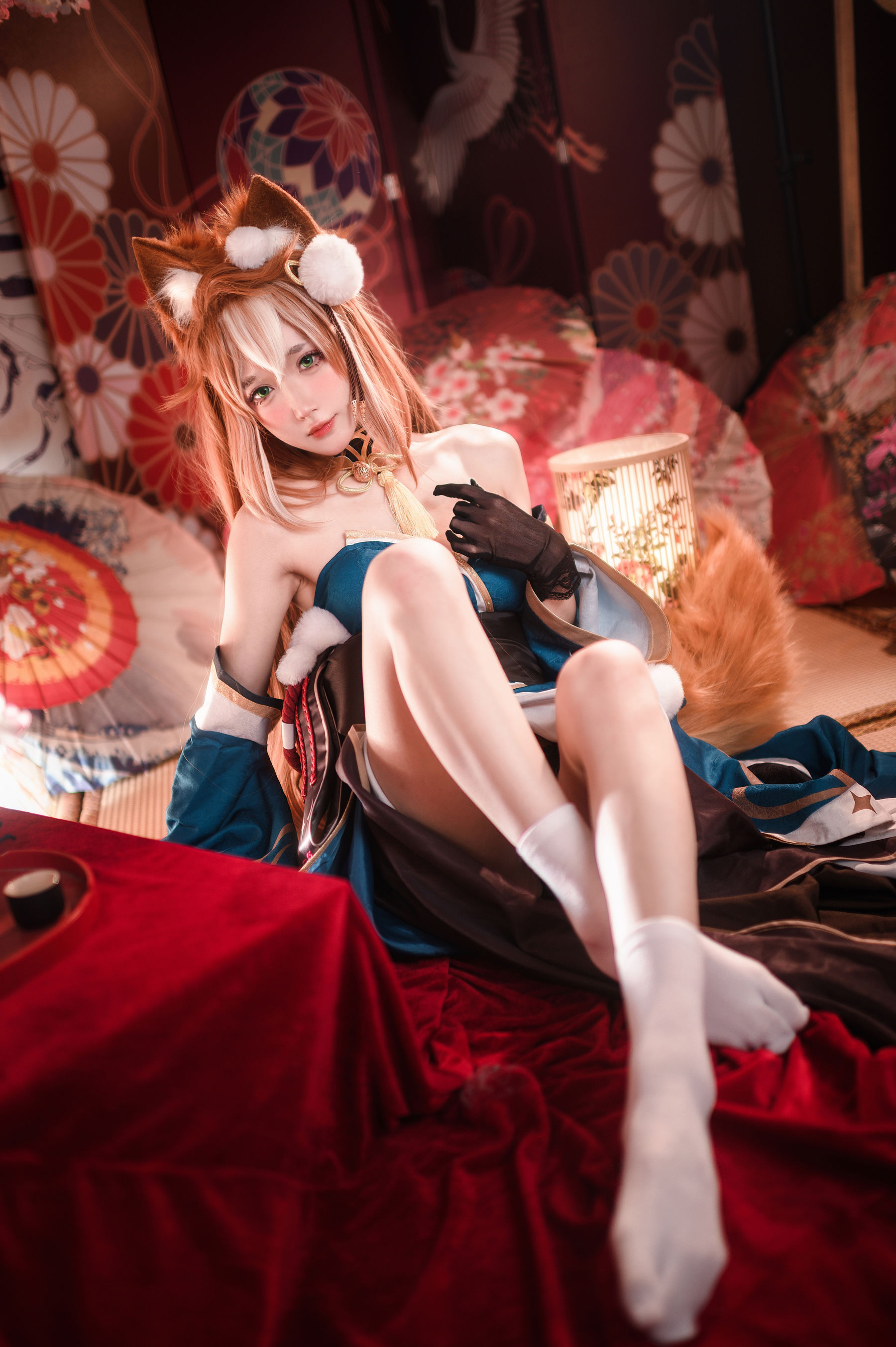 [COSPLAY]阿包也是兔娘 – 原神 希娜小姐