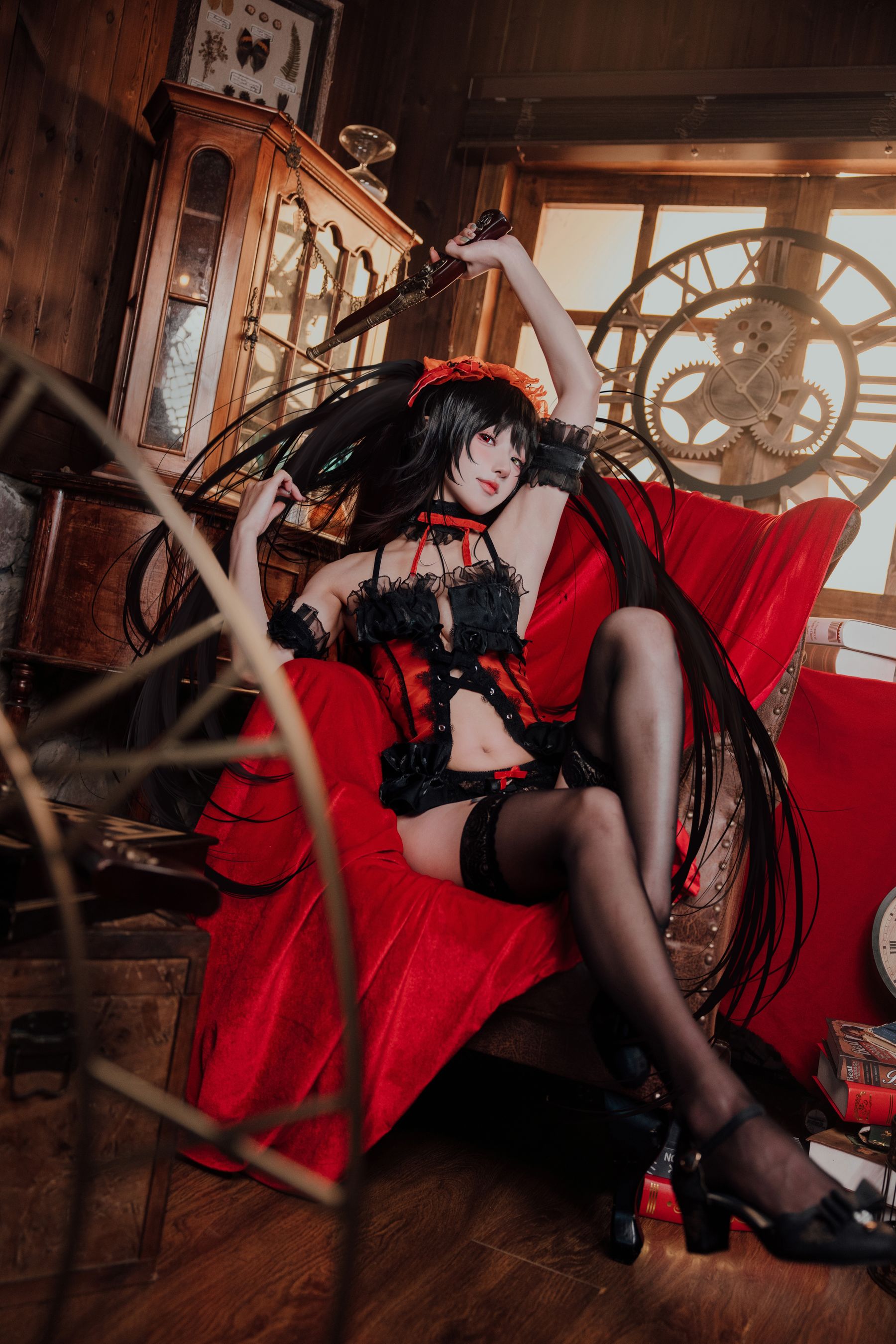 [COSPLAY]阿包也是兔娘 – 时崎狂三