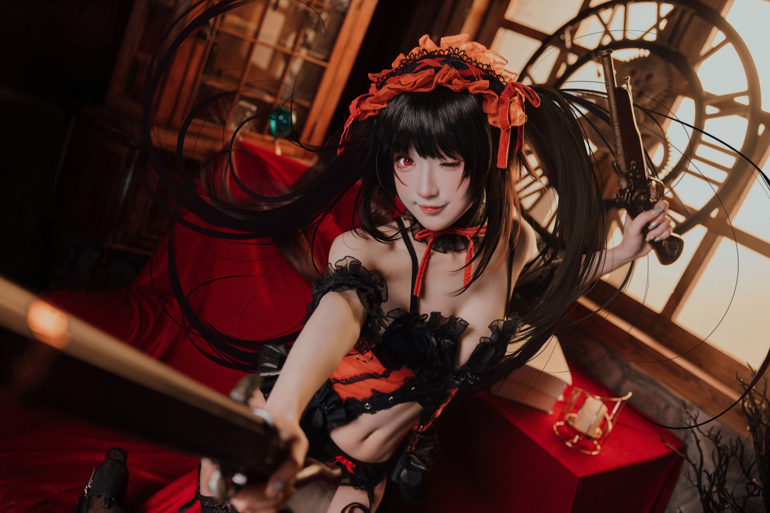 [COSPLAY]阿包也是兔娘 – 时崎狂三
