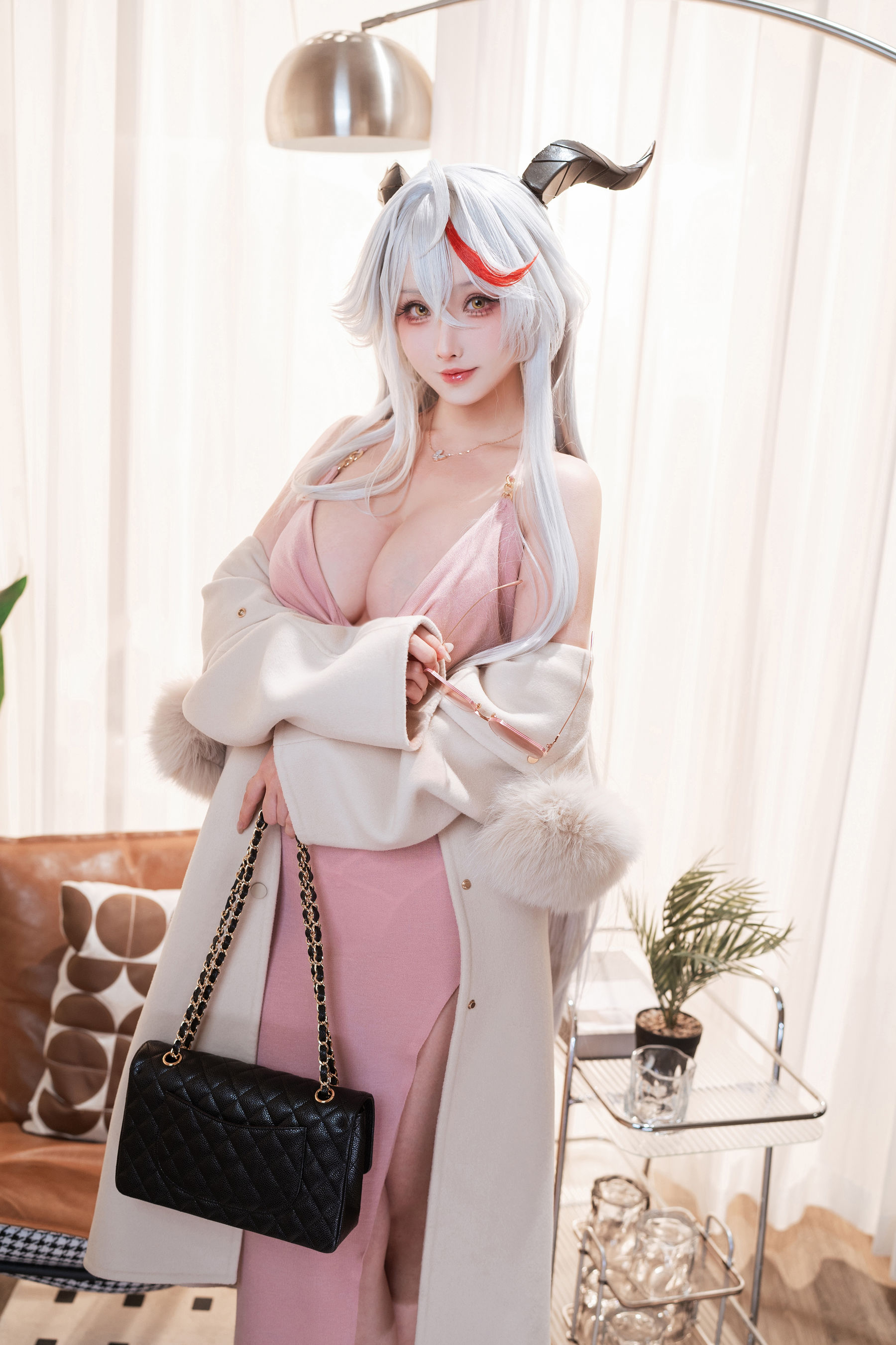 [COSPLAY]rioko凉凉子 – 碧蓝航线 埃吉尔居家版