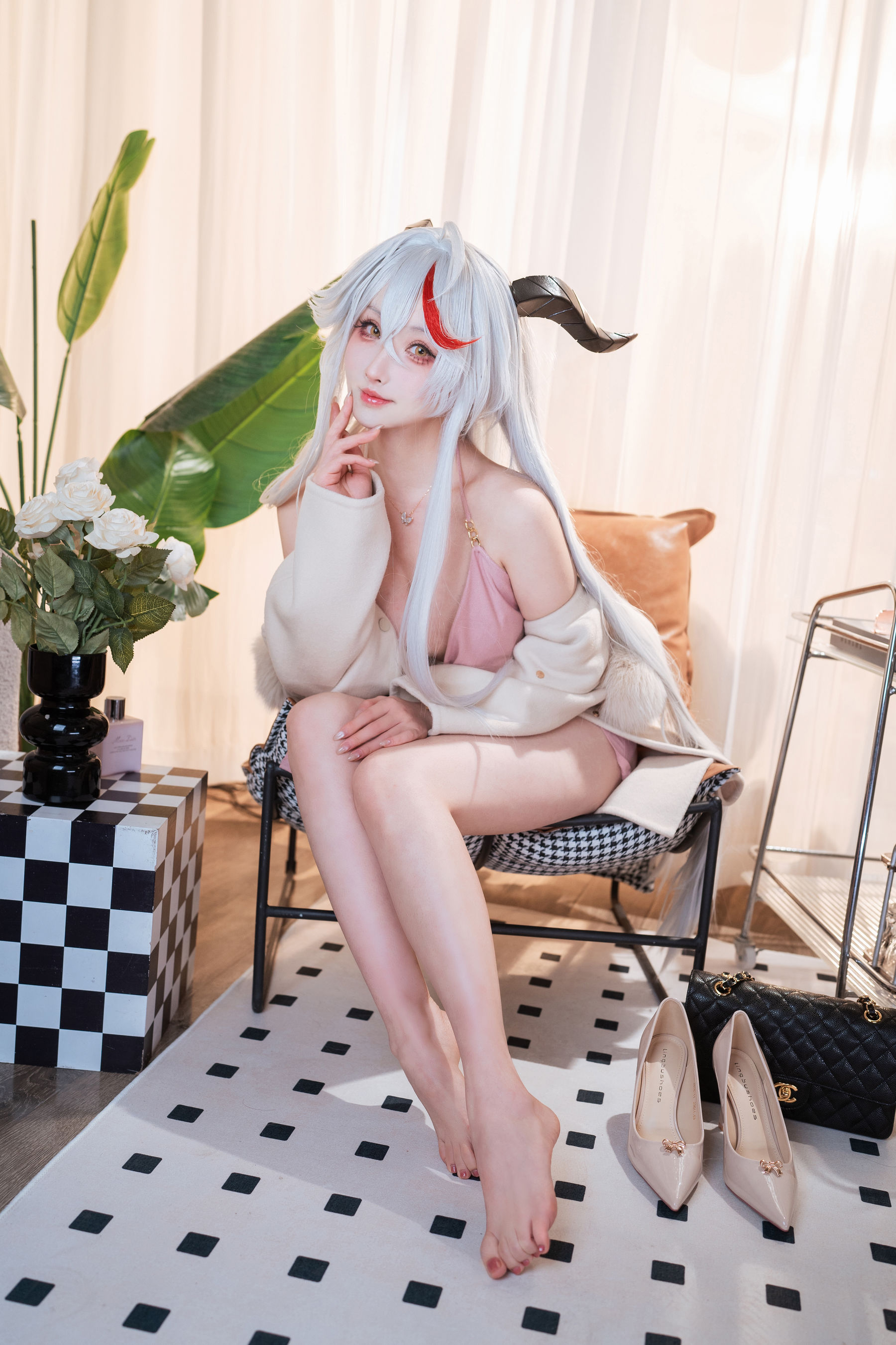 [COSPLAY]rioko凉凉子 – 碧蓝航线 埃吉尔居家版