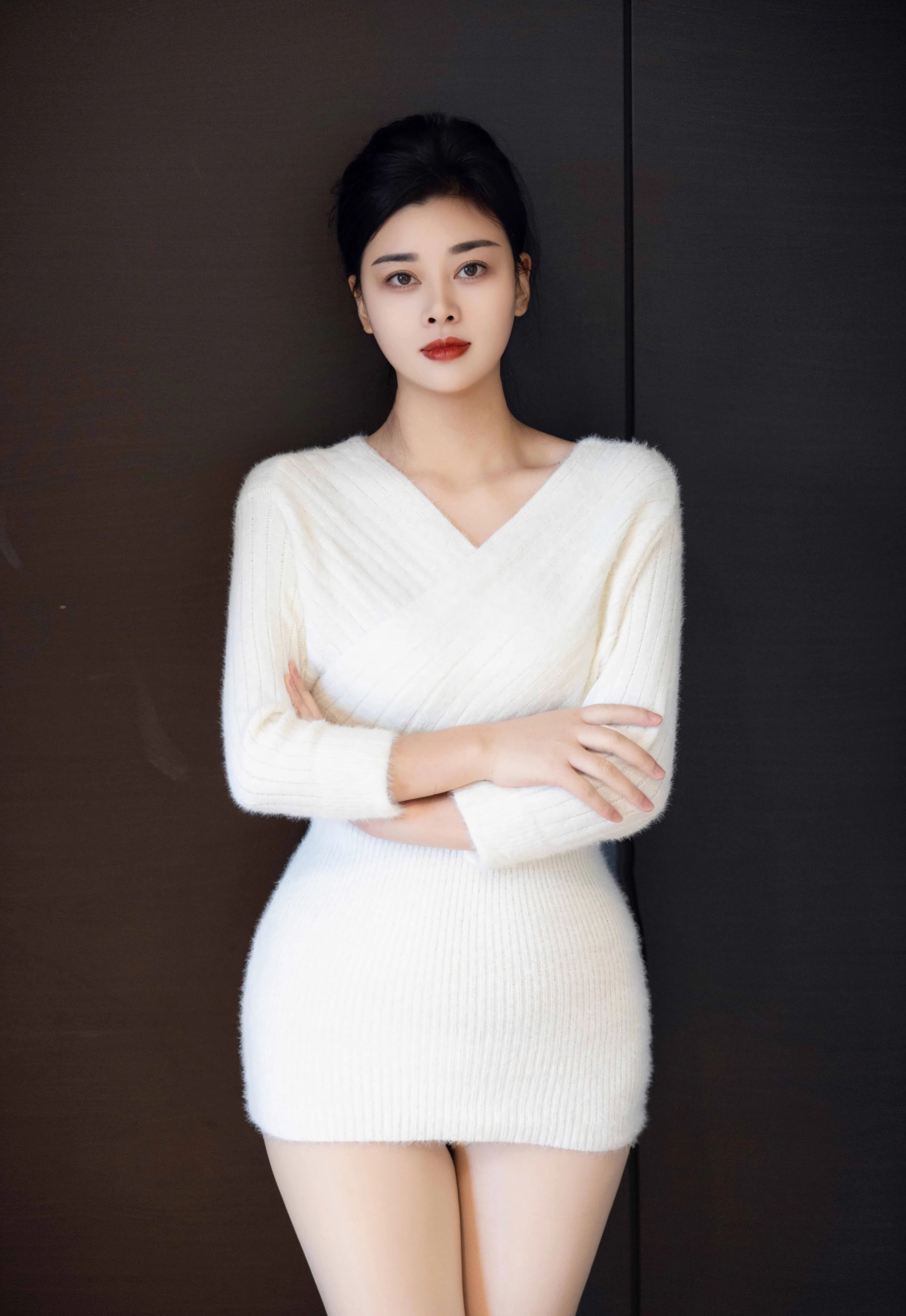 [XiuRen秀人网] 2025.11.14 No.10986 徐清妍 白色毛衣 诱人肉色丝袜 性感写真 [86+1P]