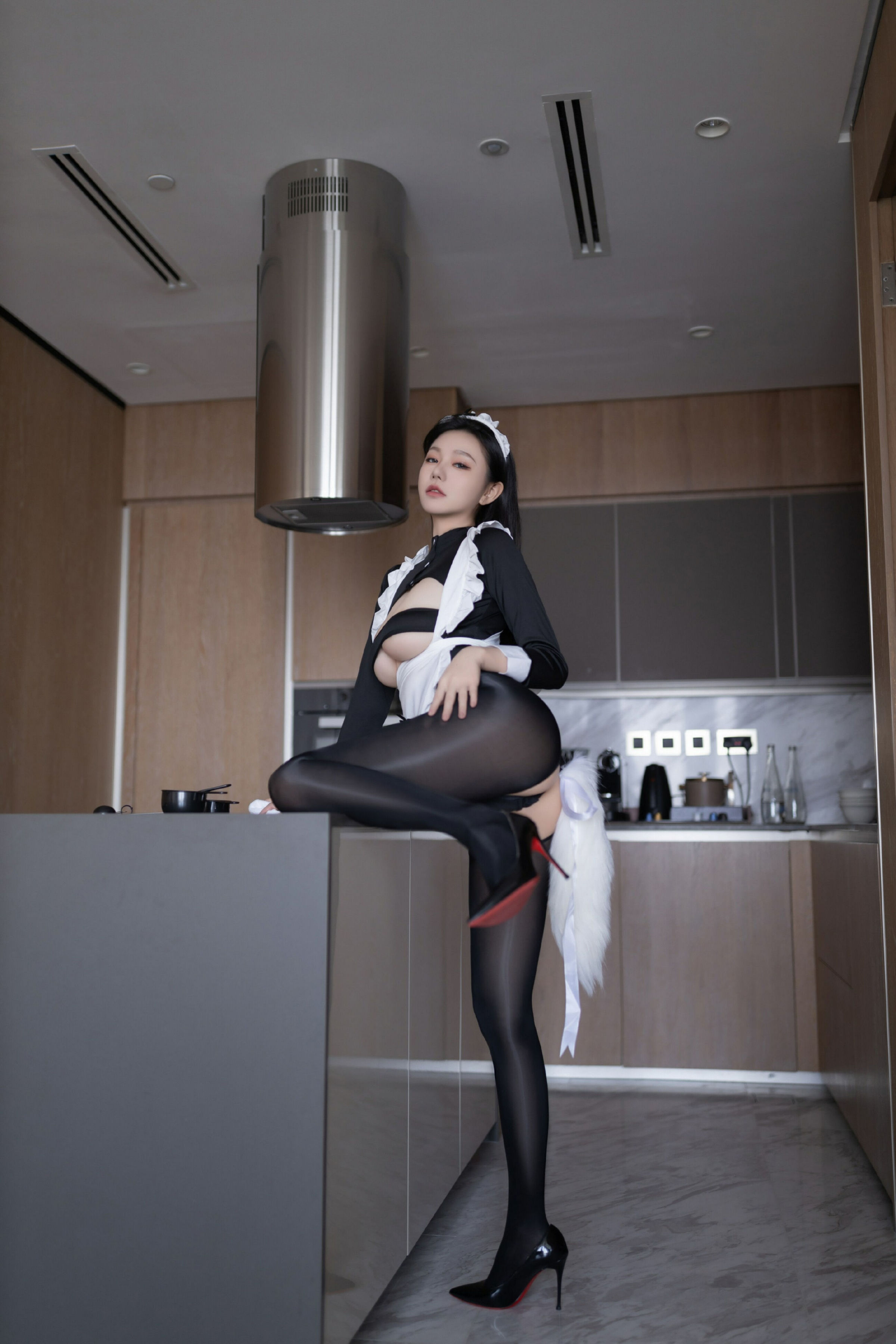 [秀人内购] 安然anran 诱人私拍福利 女仆