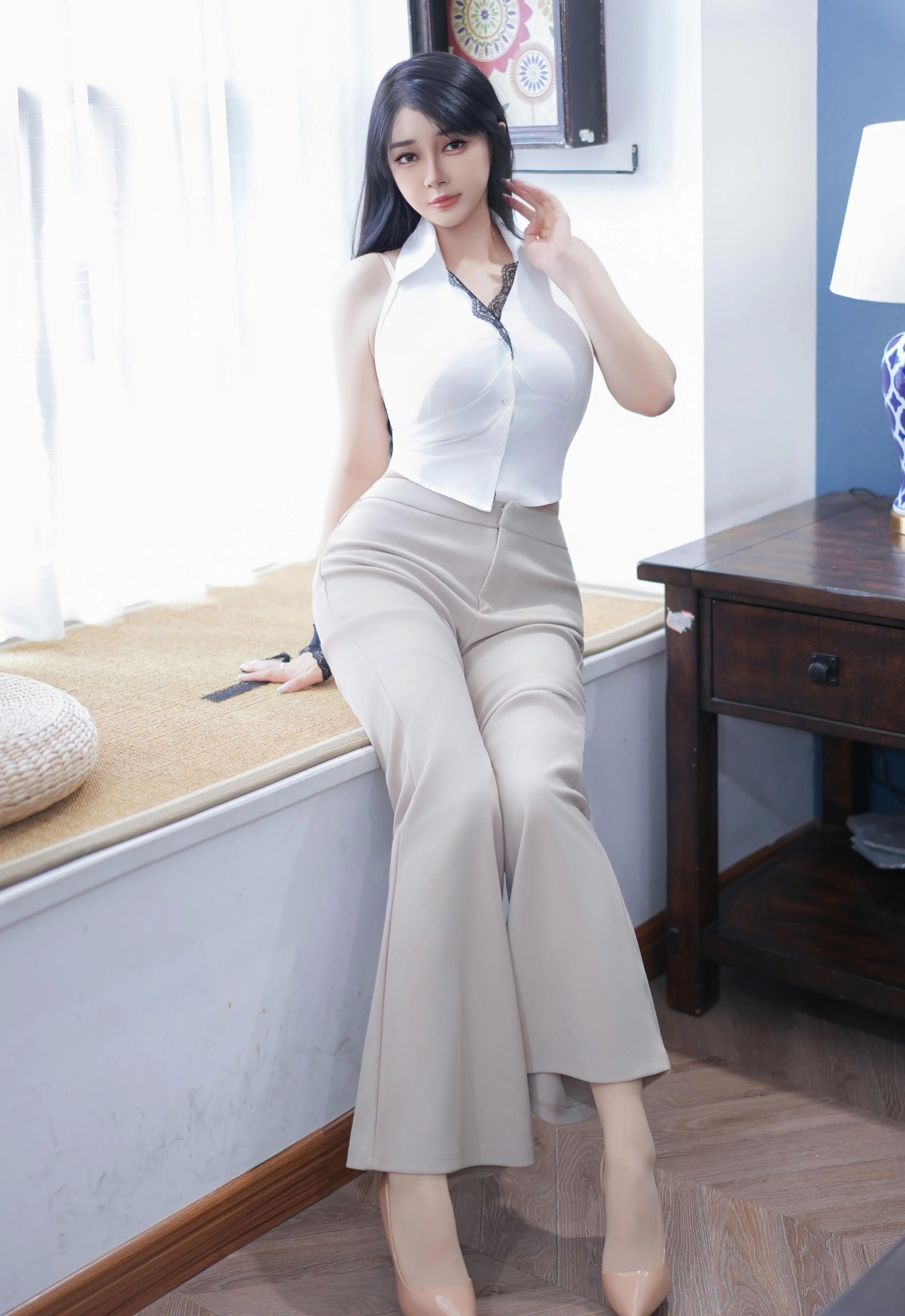 [XiuRen秀人网] 2025.11.27 No.11038 凯竹法师～ 浅色内衣 肉色丝袜 性感写真 [67+1P]