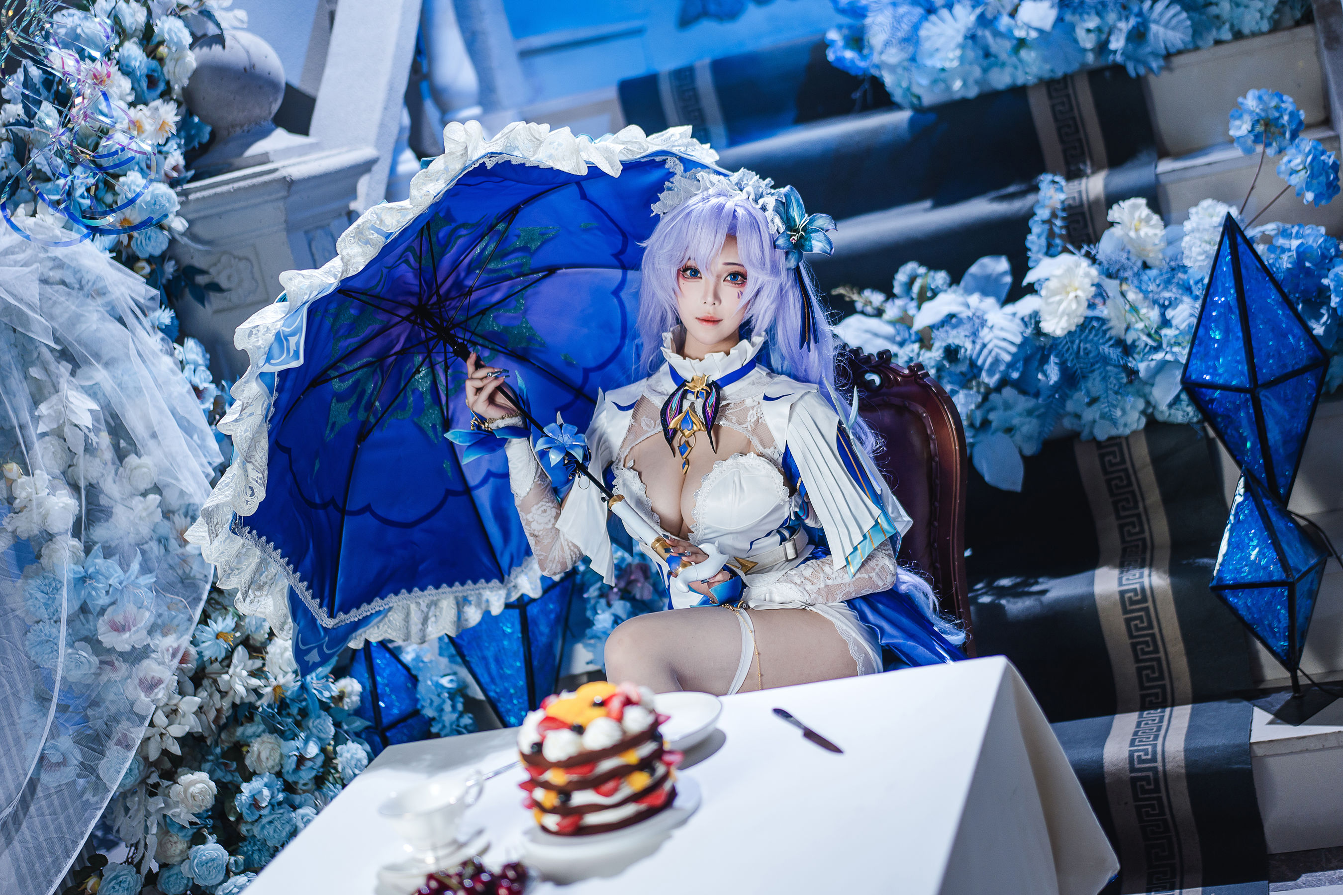 [COSPLAY]蜜汁猫裘 – 鸣潮 坎特蕾拉