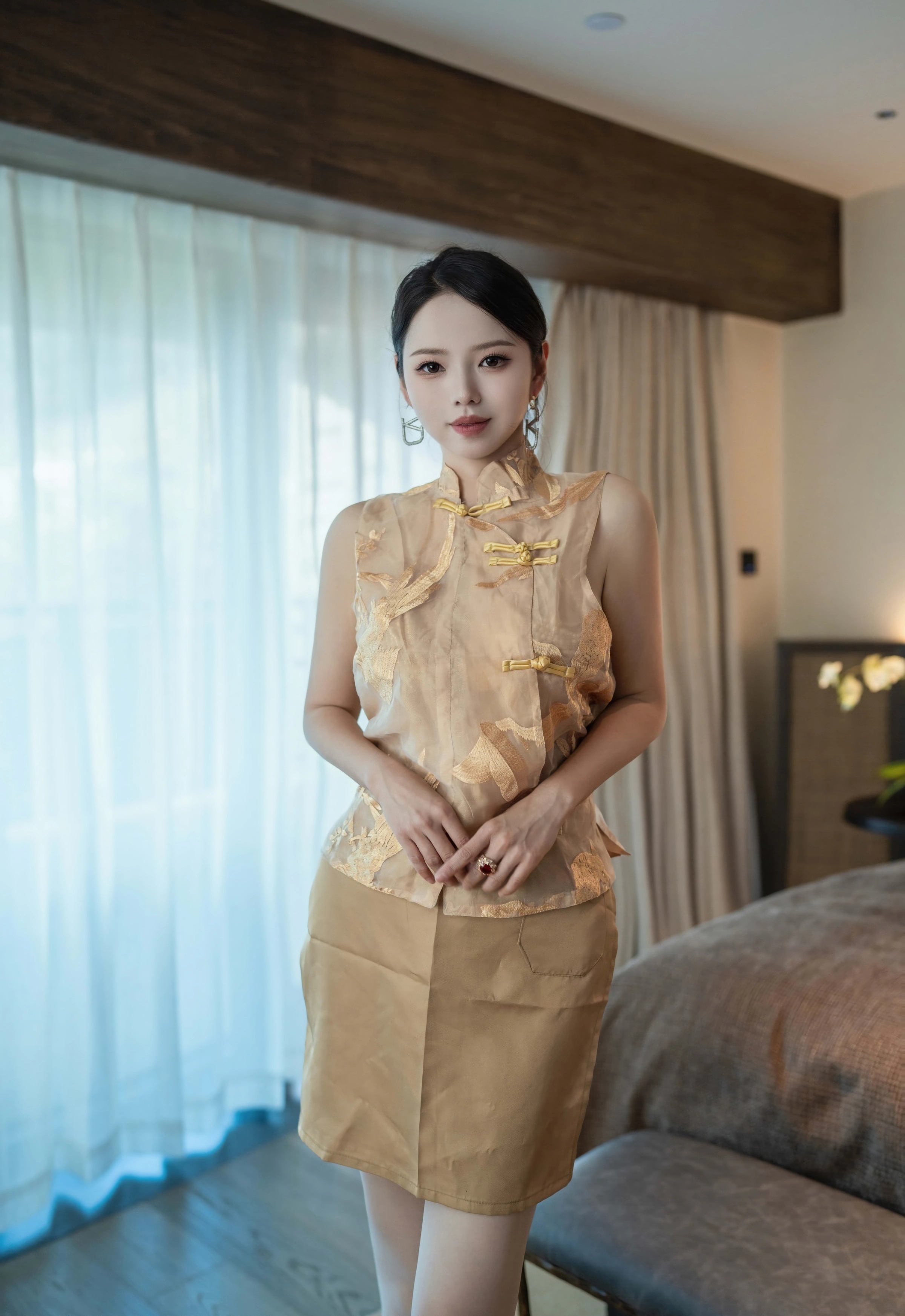 [XINGYAN星颜社] 2025.12.09 VOL.441 大美妞儿 白色珍珠内衣 性感写真 [68+1P]