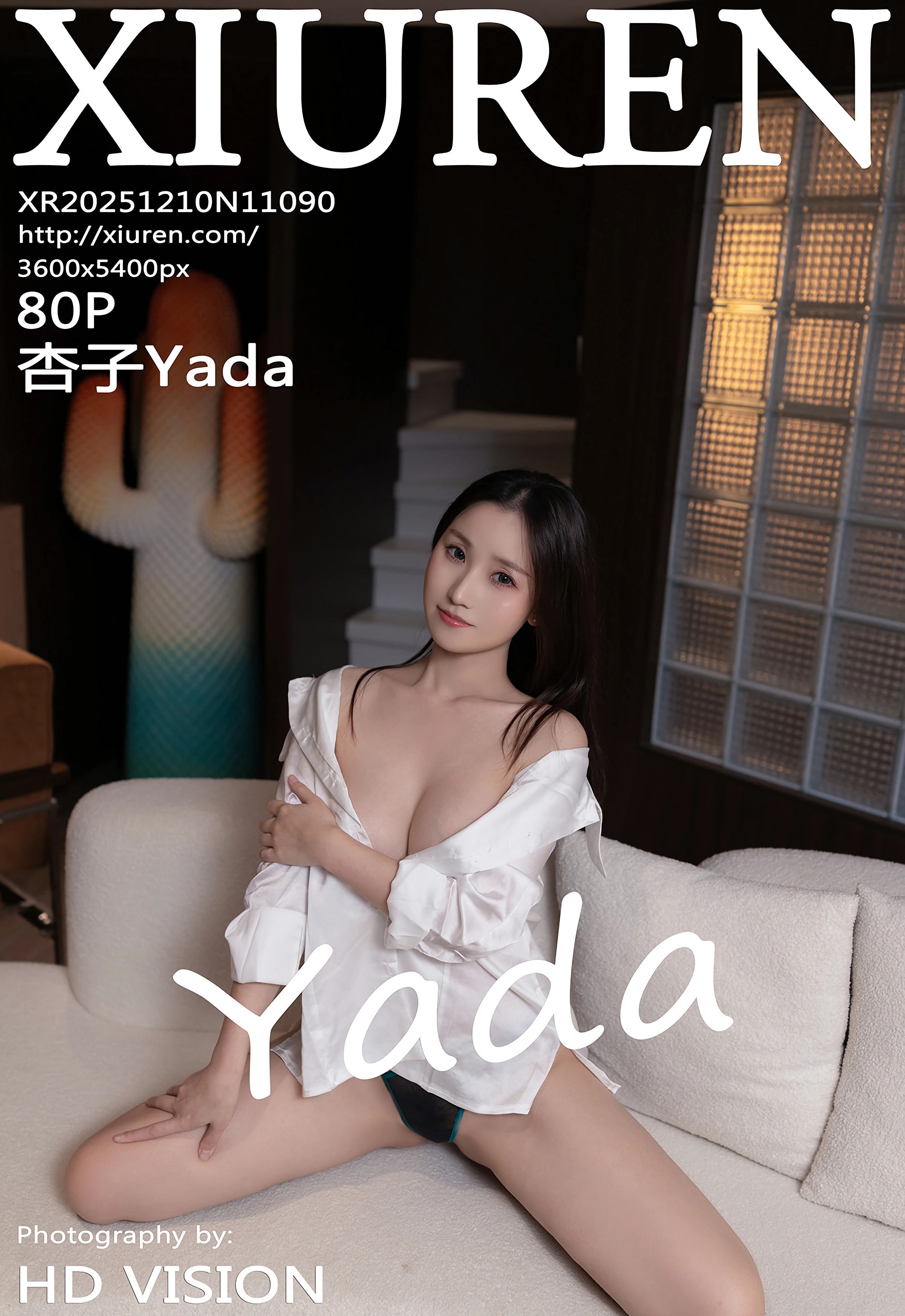 [XiuRen秀人网] 2025.12.10 No.11090 杏子Yada 白色衬衫 魅惑黑丝 性感写真 [80+1P]