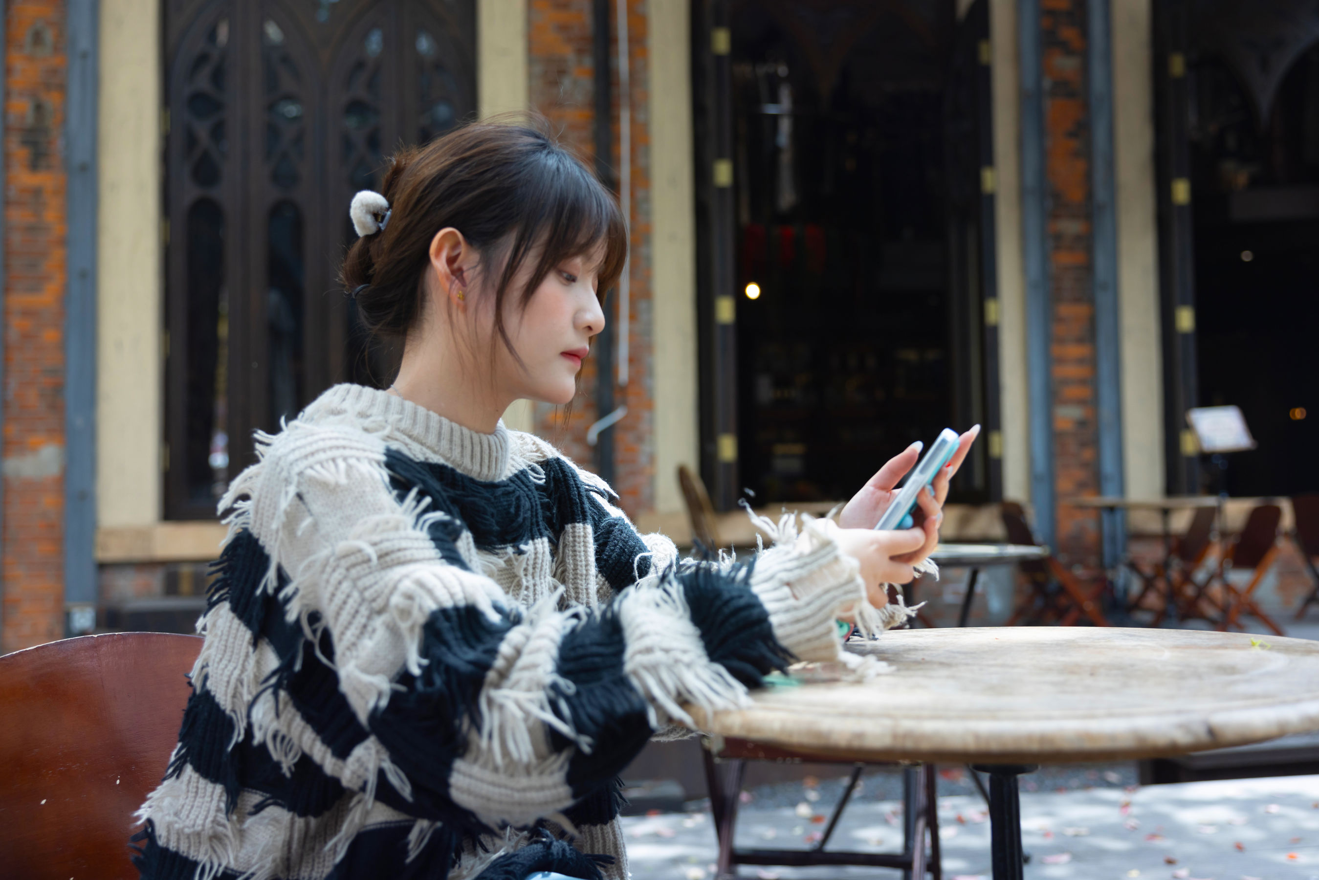 [她们印象] No.004 小点心 街拍围观 [178P]