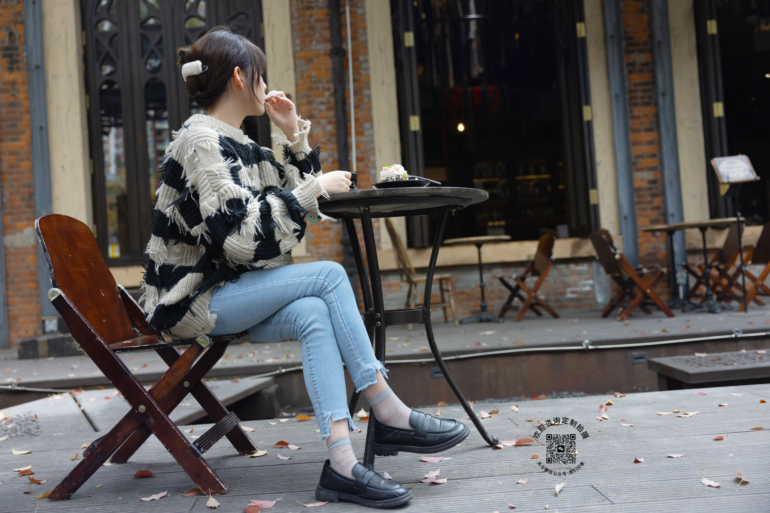 [她们印象] No.004 小点心 街拍围观 [178P]