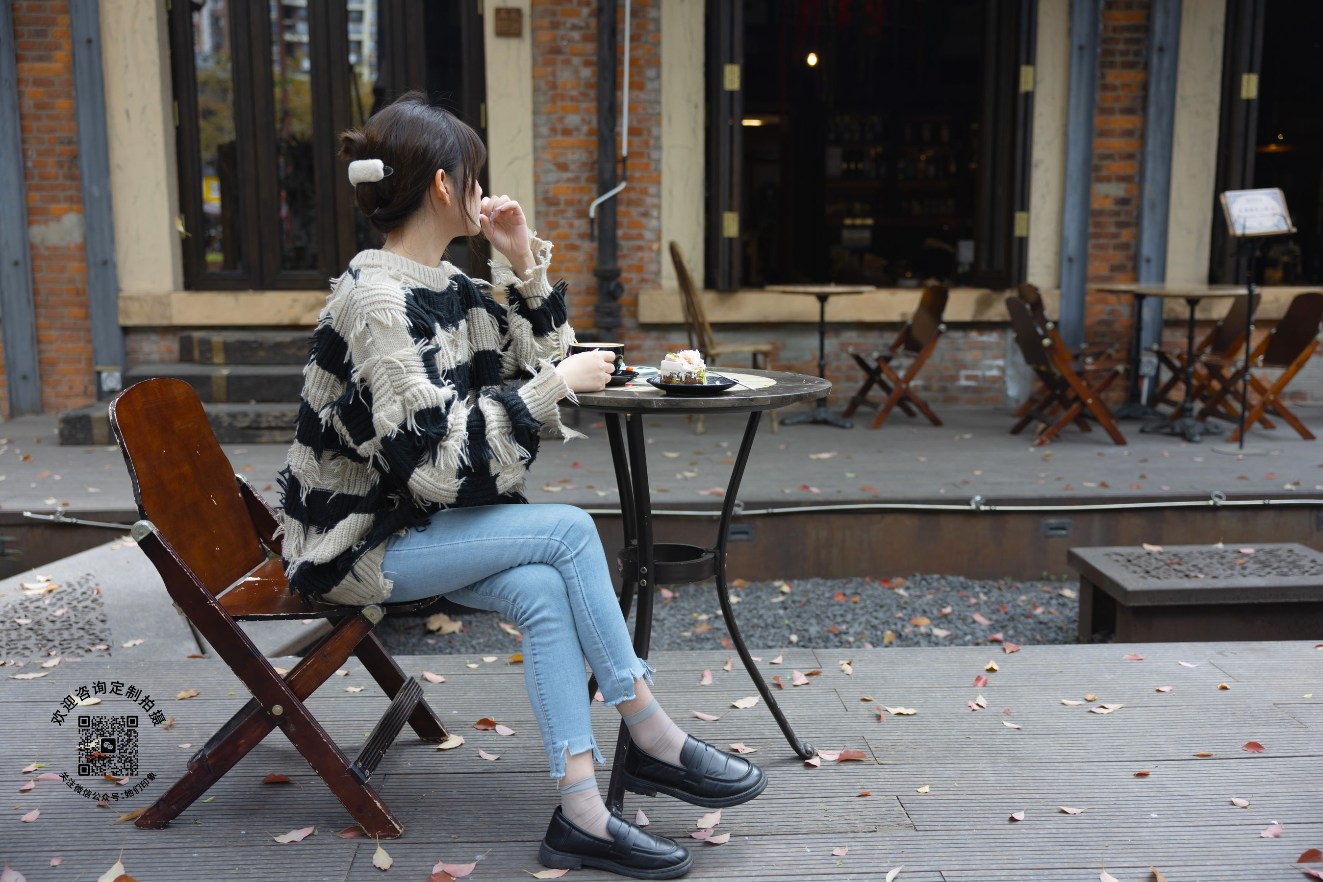 [她们印象] No.004 小点心 街拍围观 [178P]