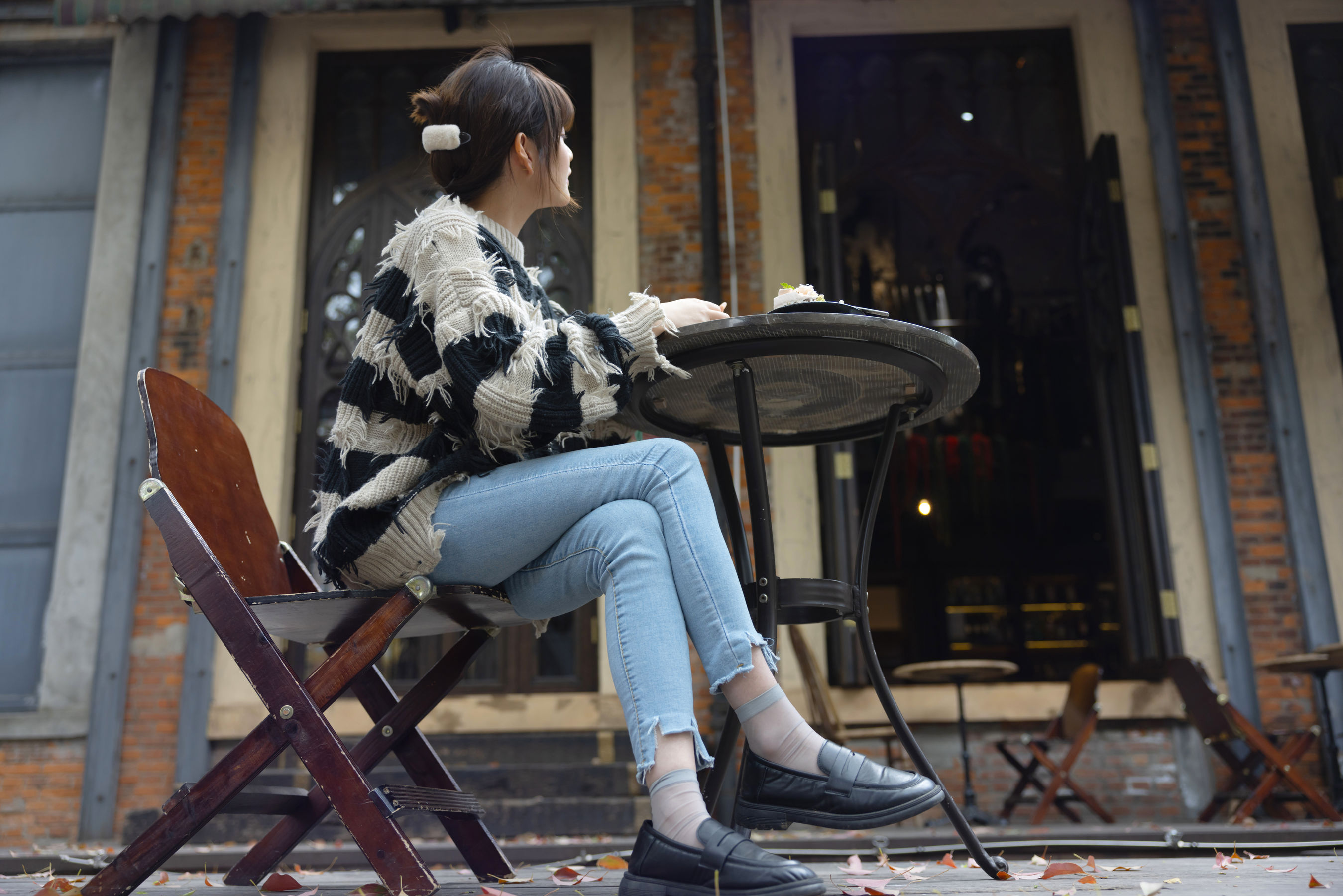 [她们印象] No.004 小点心 街拍围观 [178P]