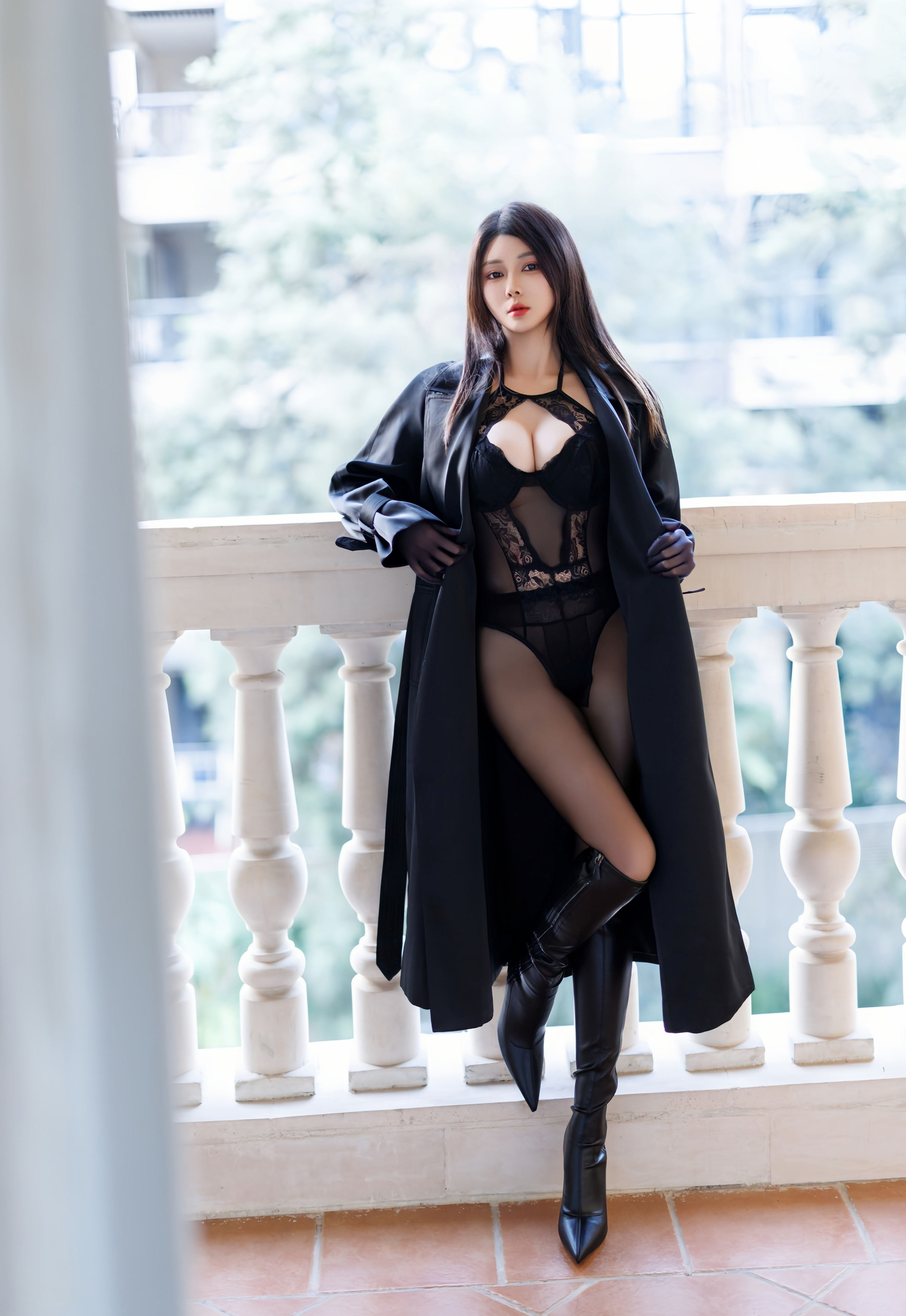 [XiuRen秀人网] 2025.12.16 No.11114 凯竹法师～ 黑色情趣内衣 魅惑黑丝 性感写真 [81+1P]