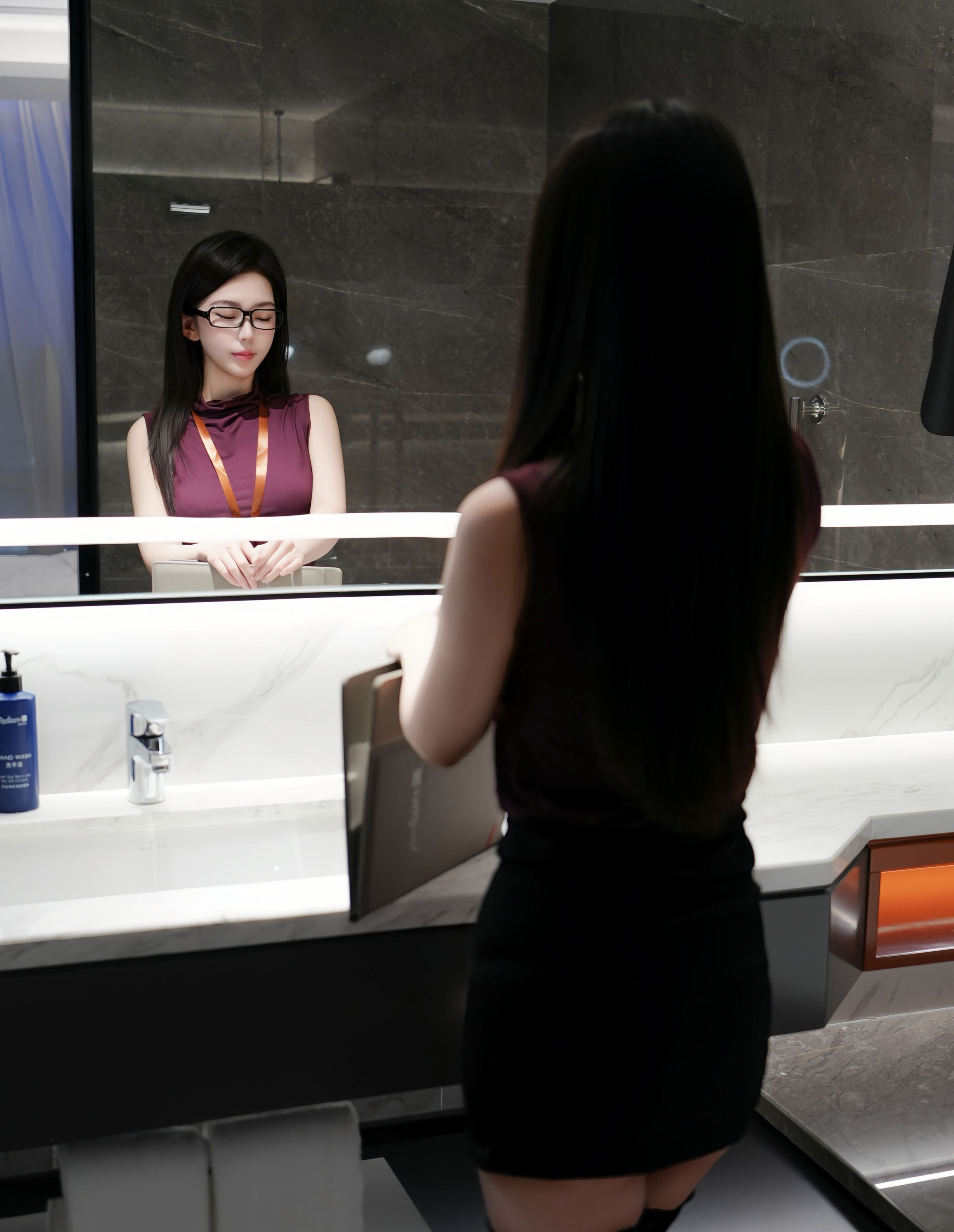 [XiuRen秀人网] 2025.12.22 No.11135 烧烧小桃 OL服饰 魅惑黑丝 性感写真 [68+1P]