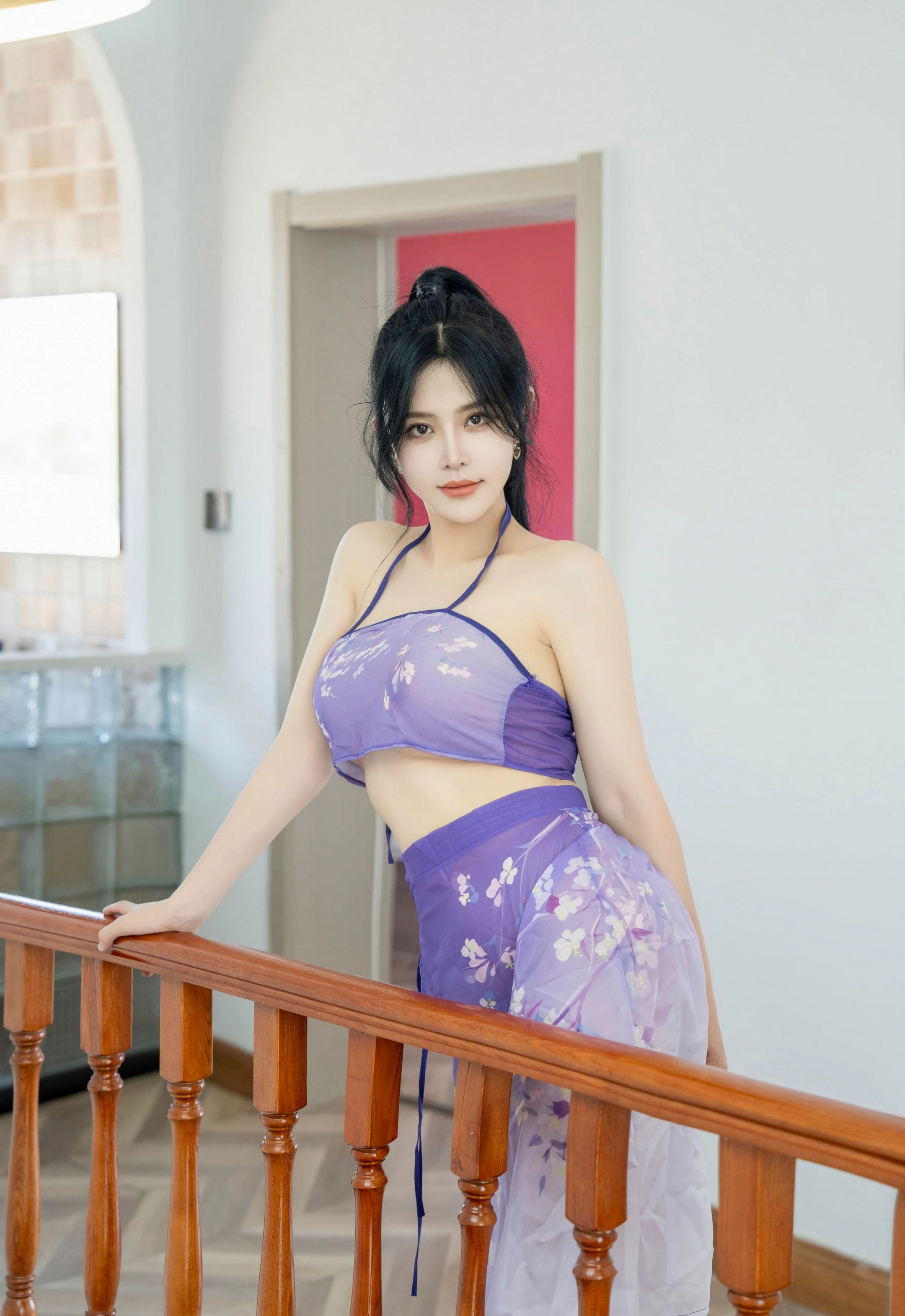 [XINGYAN星颜社] 2025.12.24 VOL.450 刘钰儿 紫色轻透服饰 性感写真 [60+1P]