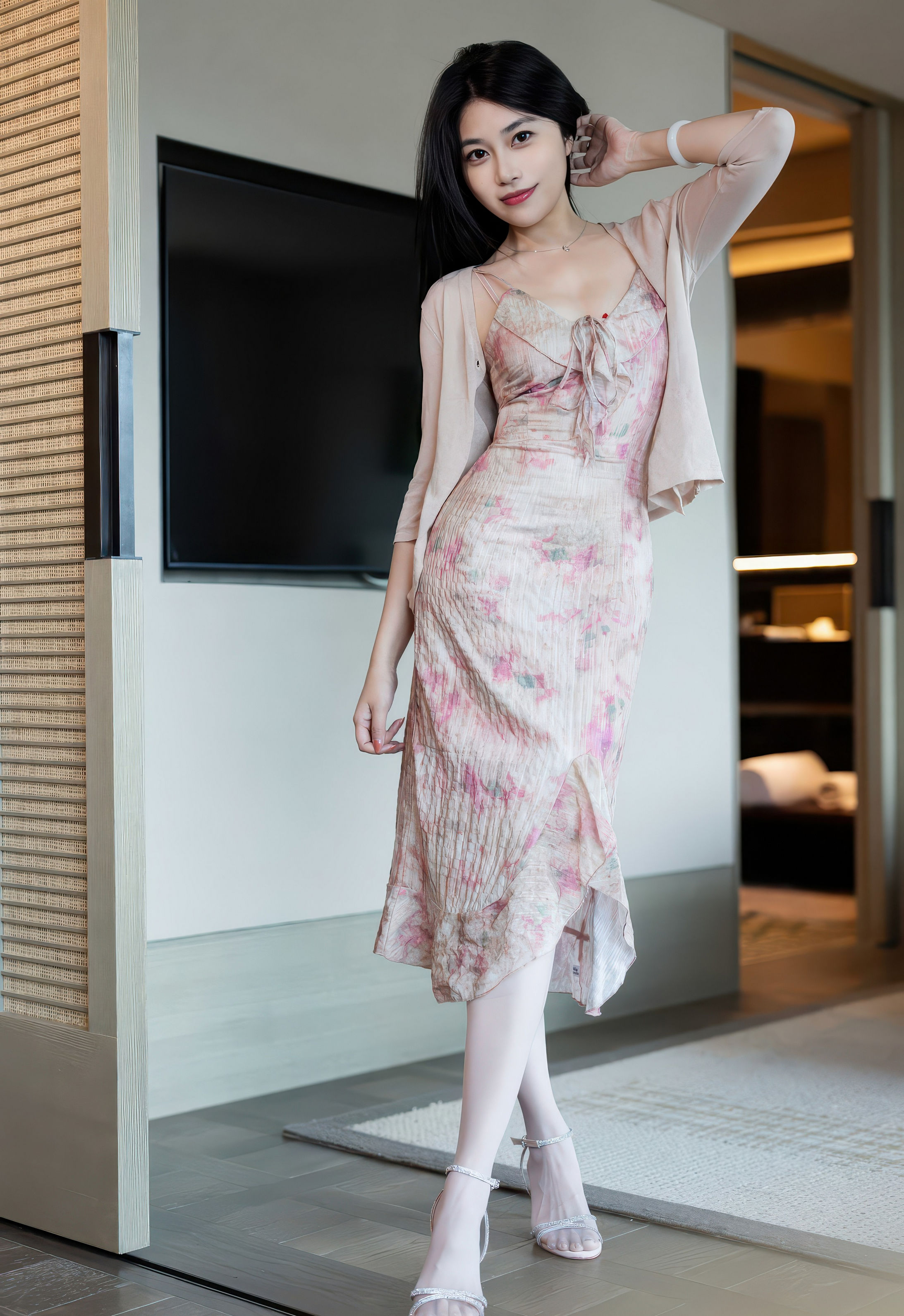 [IMISS爱蜜社] 2026.01.04 VOL.804 许诺Sabrina 诱人白色丝袜 性感写真 [55+1P]