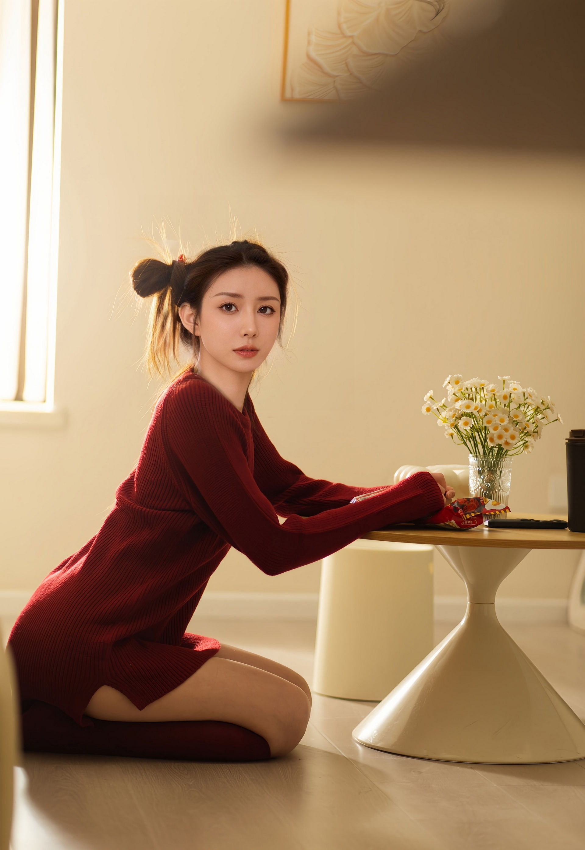 [XiuRen秀人网] 2026.01.06 No.11198 悦兮 深色毛衣 极致美腿 性感写真 [70+1P]