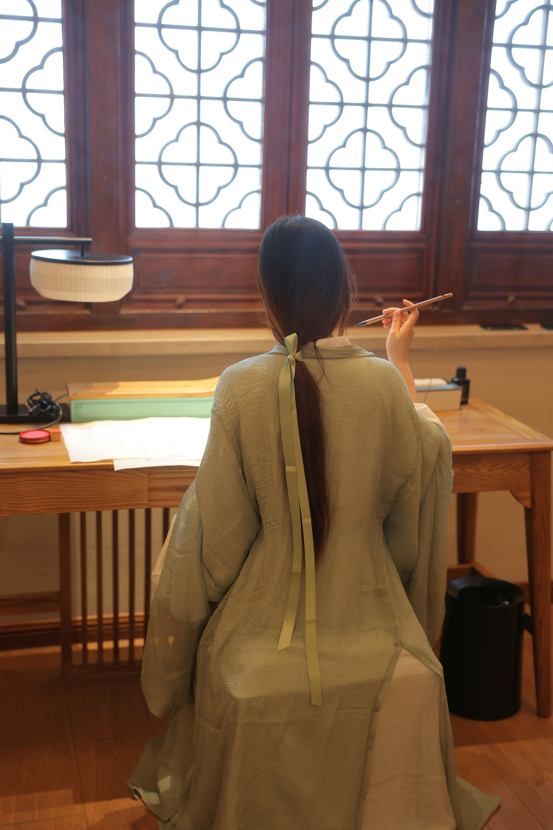 [秀人内购] 蛋蛋宝 诱人私拍福利 古风汉服