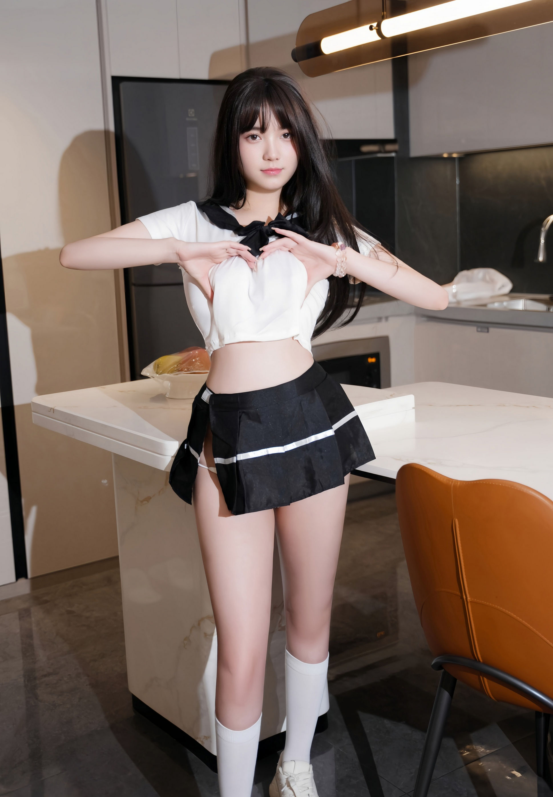 [XiuRen秀人网] 2026.01.21 No.11256 软情 黑色短裙 白色丝袜 性感写真 [71+1P]