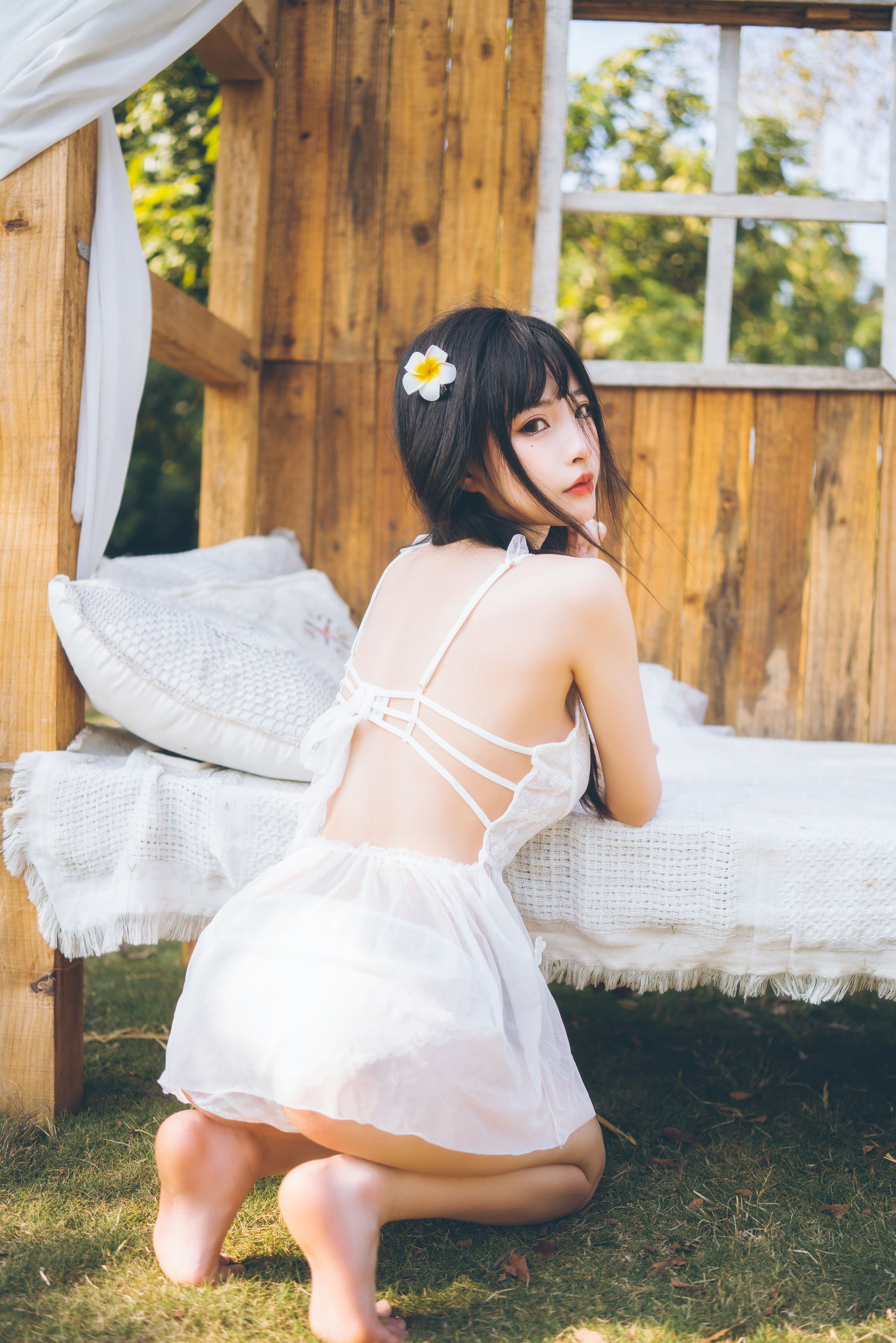 [COSPLAY] 清水由乃 田园小清新01