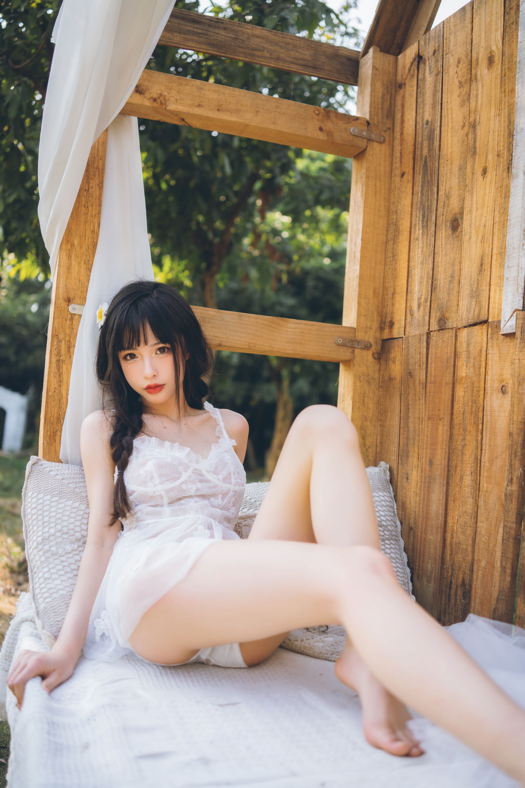 [COSPLAY] 清水由乃 田园小清新01